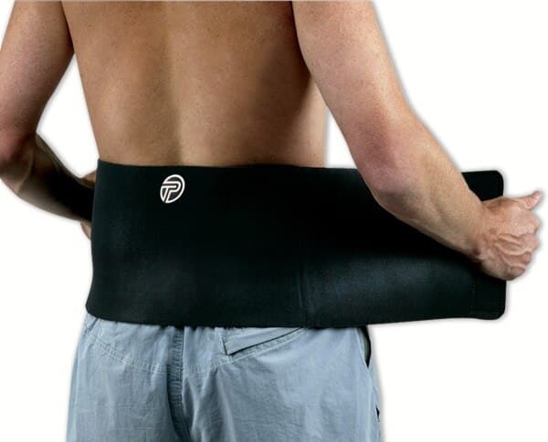 Pro-Tec Athletics SI Support Wrap Back, Adult, One Size, Elastic/Mesh, Black thumbnail 2