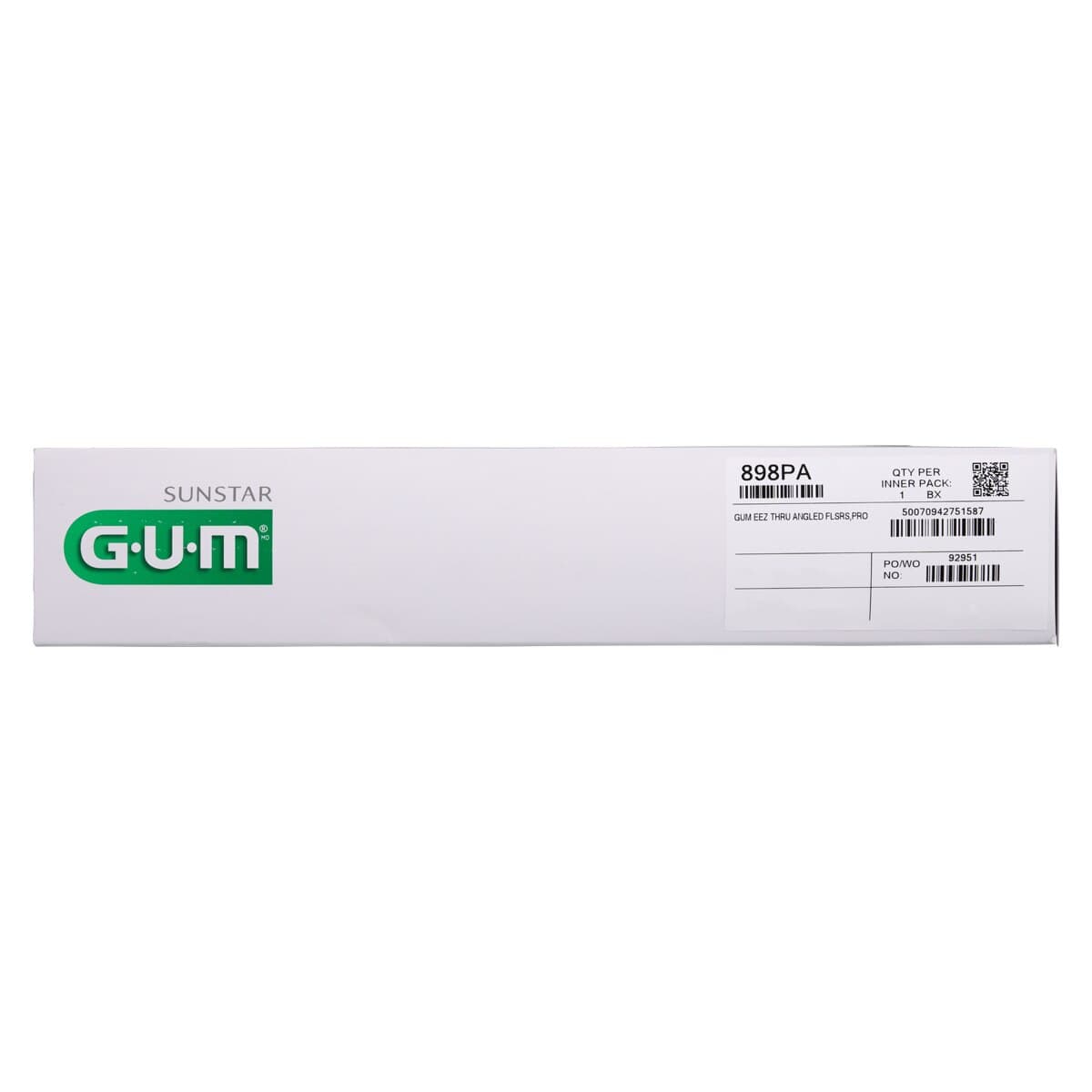 GUM Eez-Thru Angled Flossers, Fresh Mint, 2 Flossers per Pack, 48 Packs per Box, 898PQ thumbnail 3