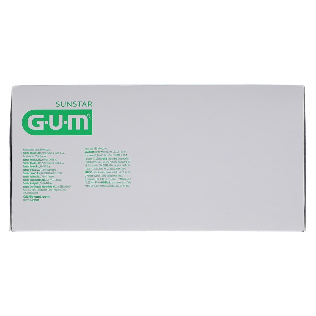 GUM ButlerWeave Waxed Dental Floss, 4 yd Packs, Mint, 144/Box, 1115PQB thumbnail 5