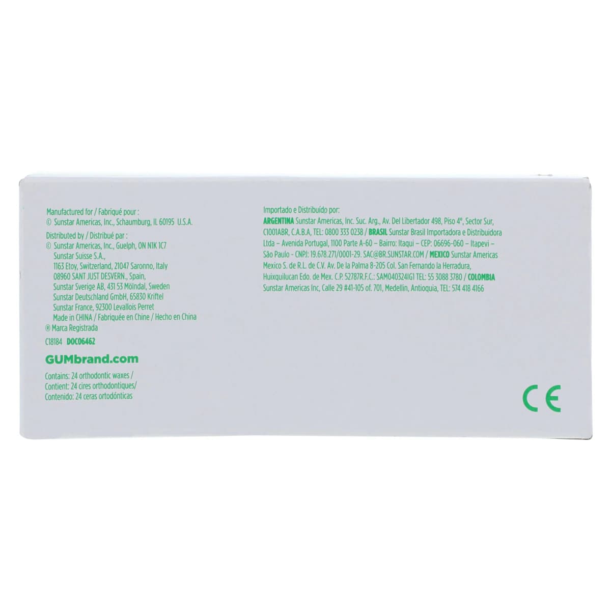 GUM Orthodontic Wax, Mint Flavor with Vitamin E & Aloe Vera, 24/Box, 724PD thumbnail 6