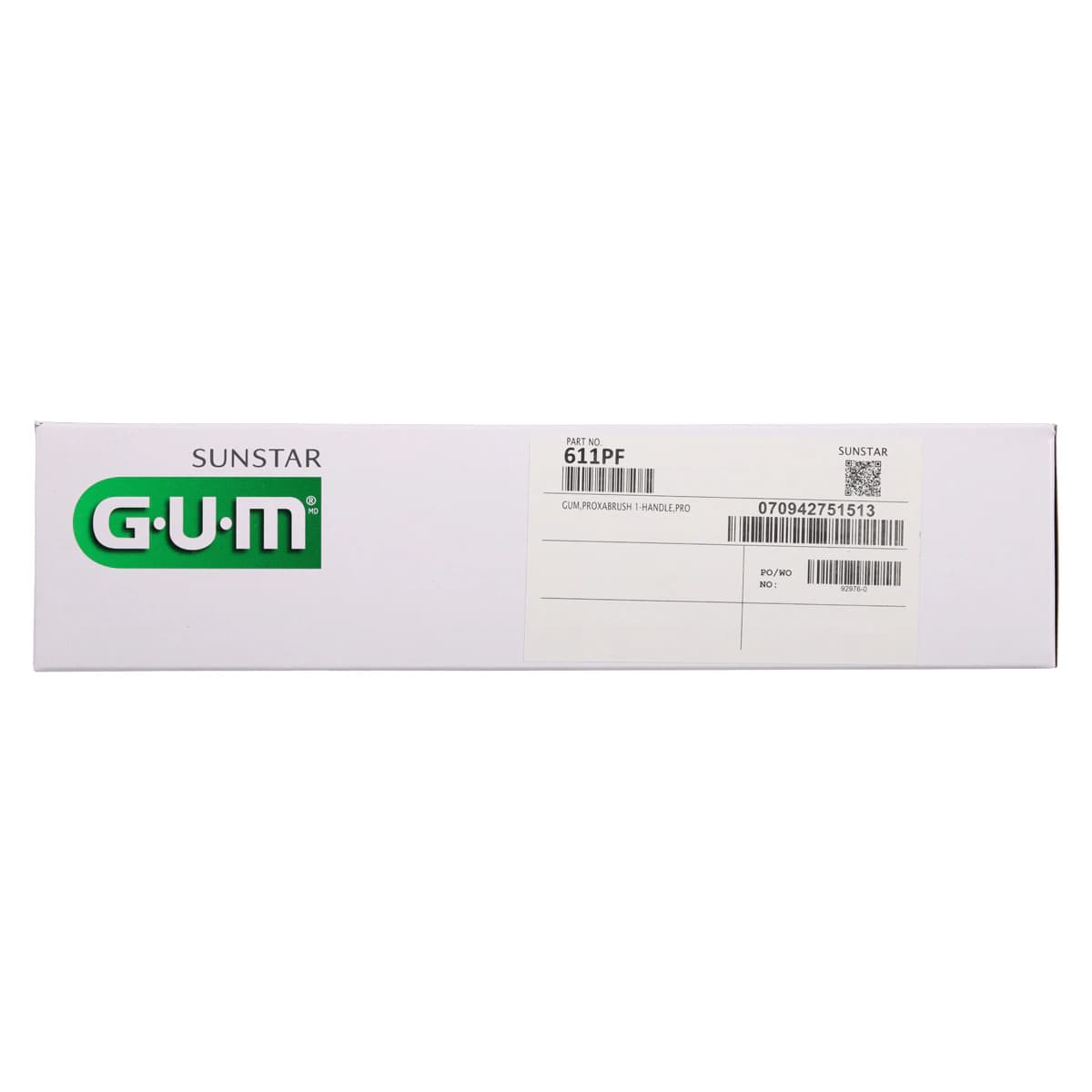 GUM Proxabrush Interdental Brush Handle, Single-Ended, Plastic, 12/Pkg, 611PF thumbnail 3