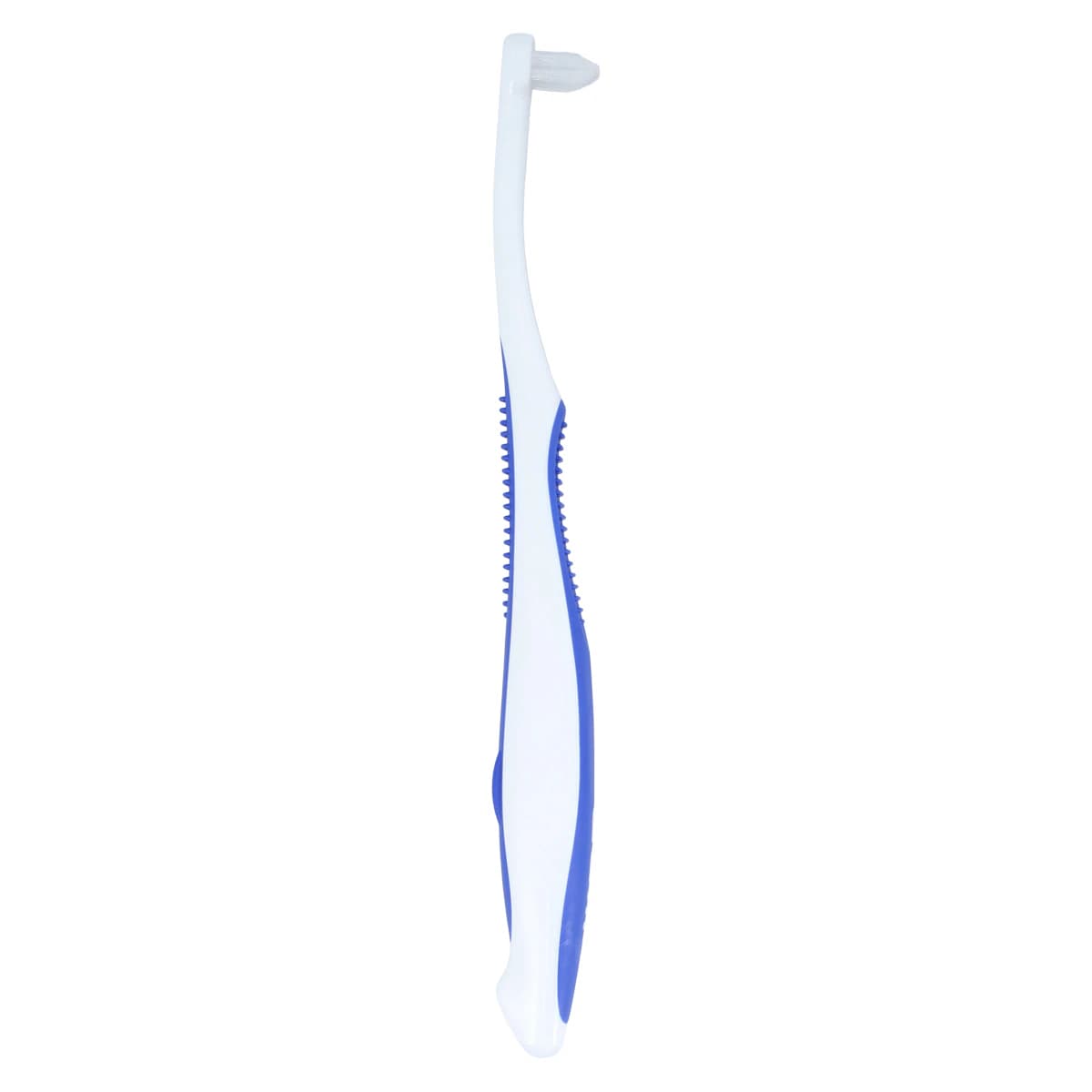 GUM End Tuft Toothbrush, Tapered Trim, Soft, 7 Tufts, 3 Rows, Small Head, Assorted Colors, 12/Box, 308PD thumbnail 3
