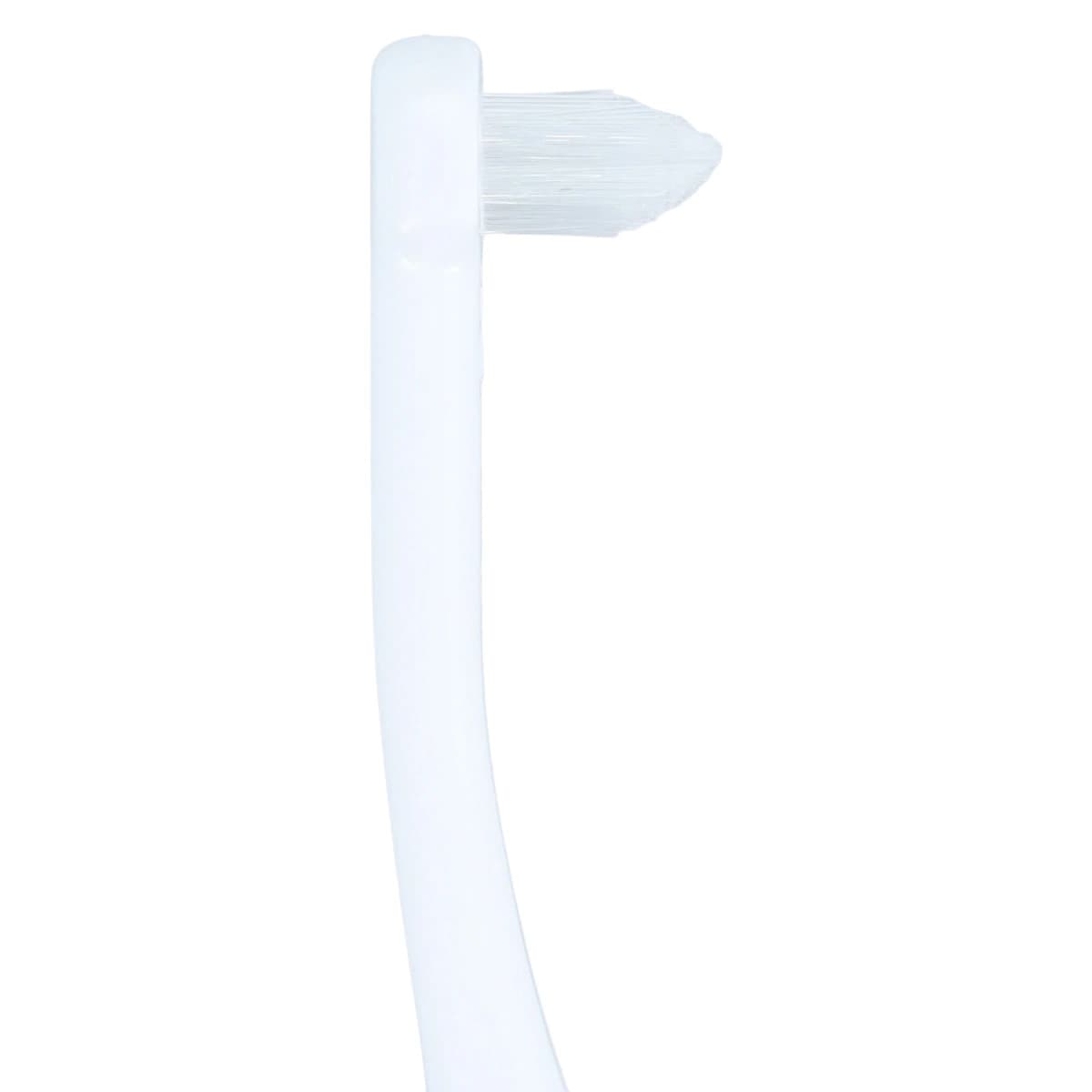 GUM End Tuft Toothbrush, Tapered Trim, Soft, 7 Tufts, 3 Rows, Small Head, Assorted Colors, 12/Box, 308PD thumbnail 4