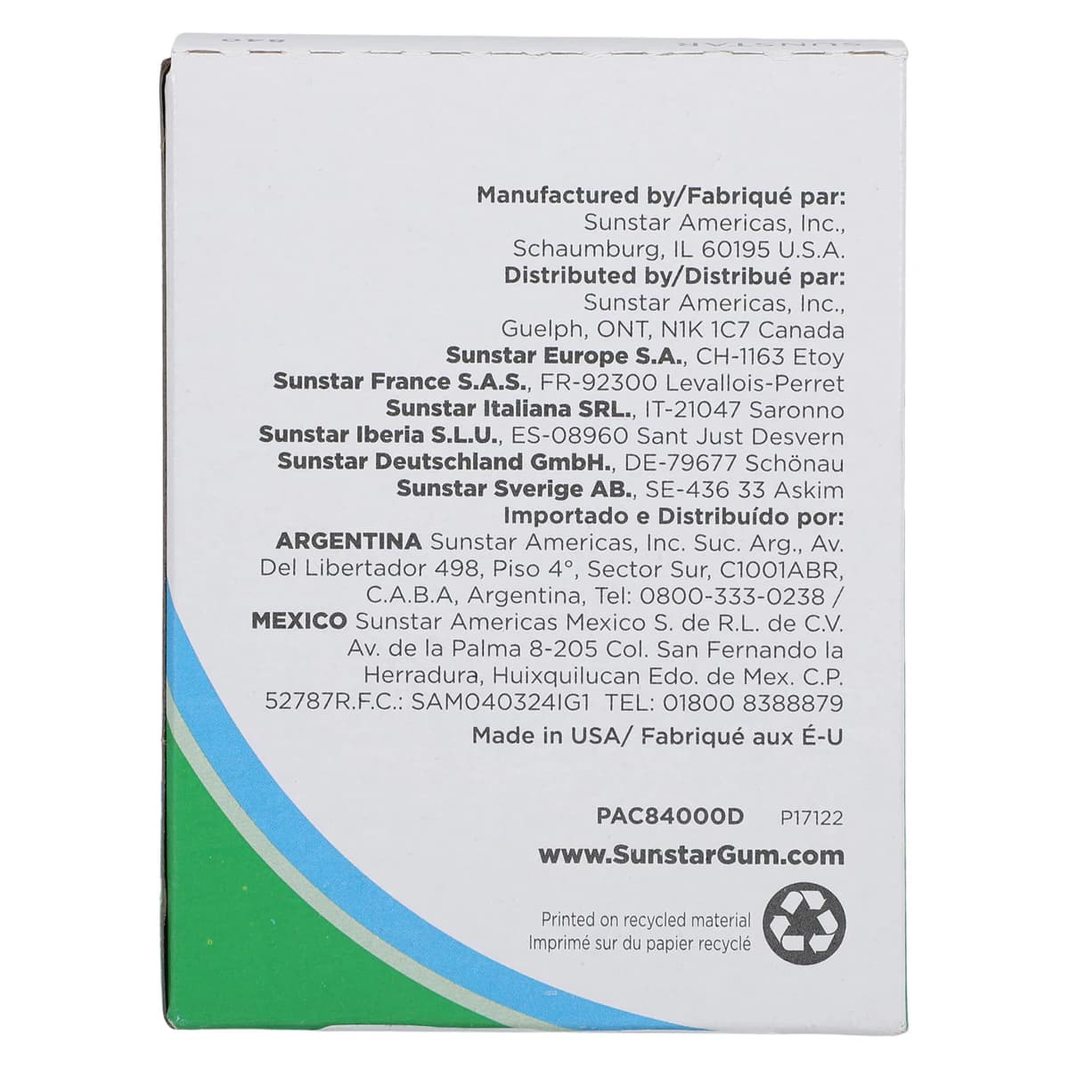 Sunstar GUM Eez-Thru Floss Threaders, 5 per Envelope, 100 Envelopes per Box, 840PQA thumbnail 7