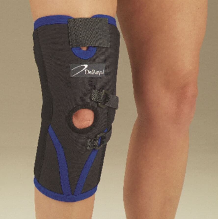 DeRoyal Knee Stabilizer, Adult Neoprene, 2X-Large (25.5-28"), Right - Knee Stabilizer Right - Image 1