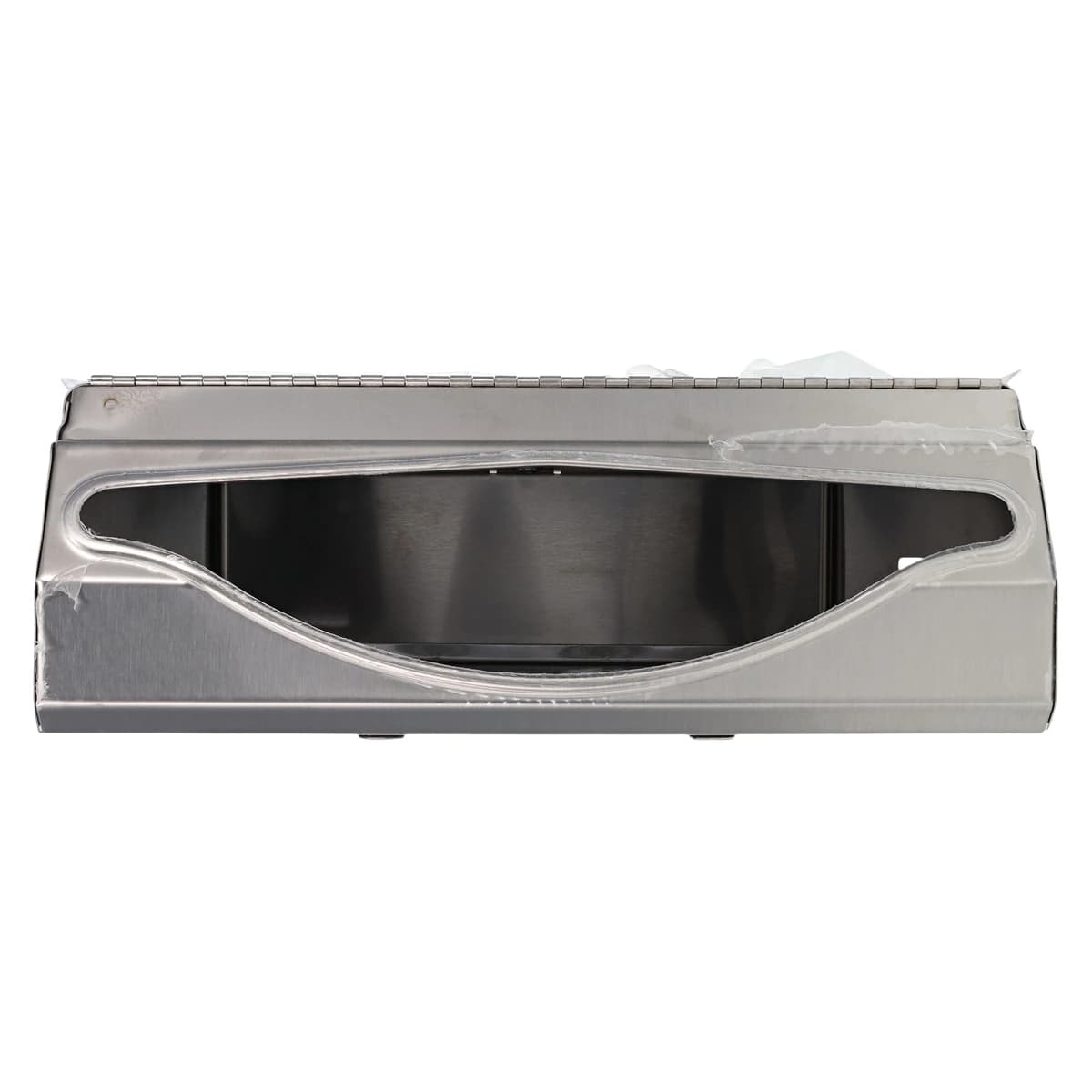 Bobrick Classic Series Surface-Mounted C-Fold/Multifold Paper Towel Dispenser, Satin Finish Stainless Steel, 10.75 in x 14 in x 4 in thumbnail 4