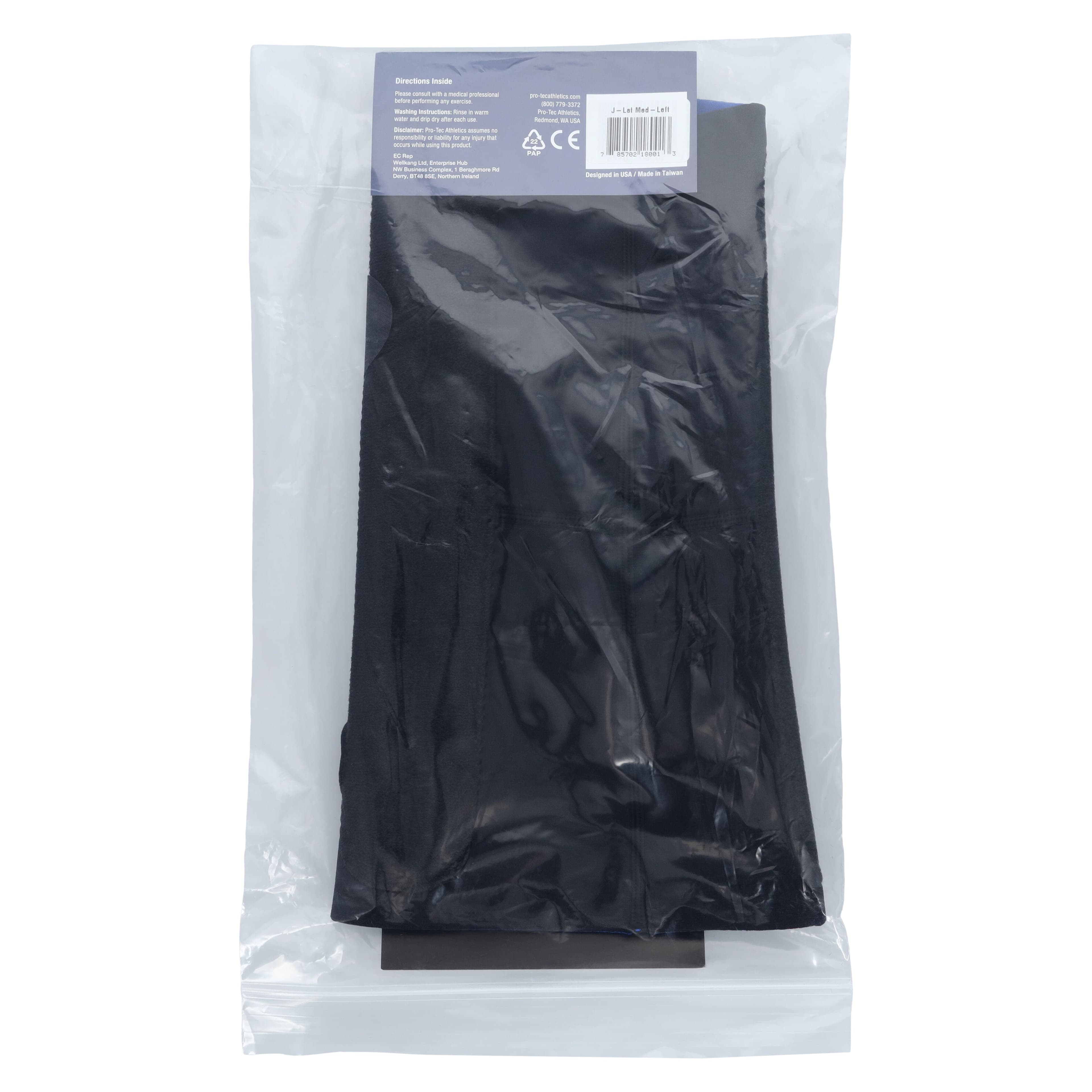 Pro-Tec Athletics J-Lat Knee Support, Neoprene, Adult Medium (14-16"), Black thumbnail 8