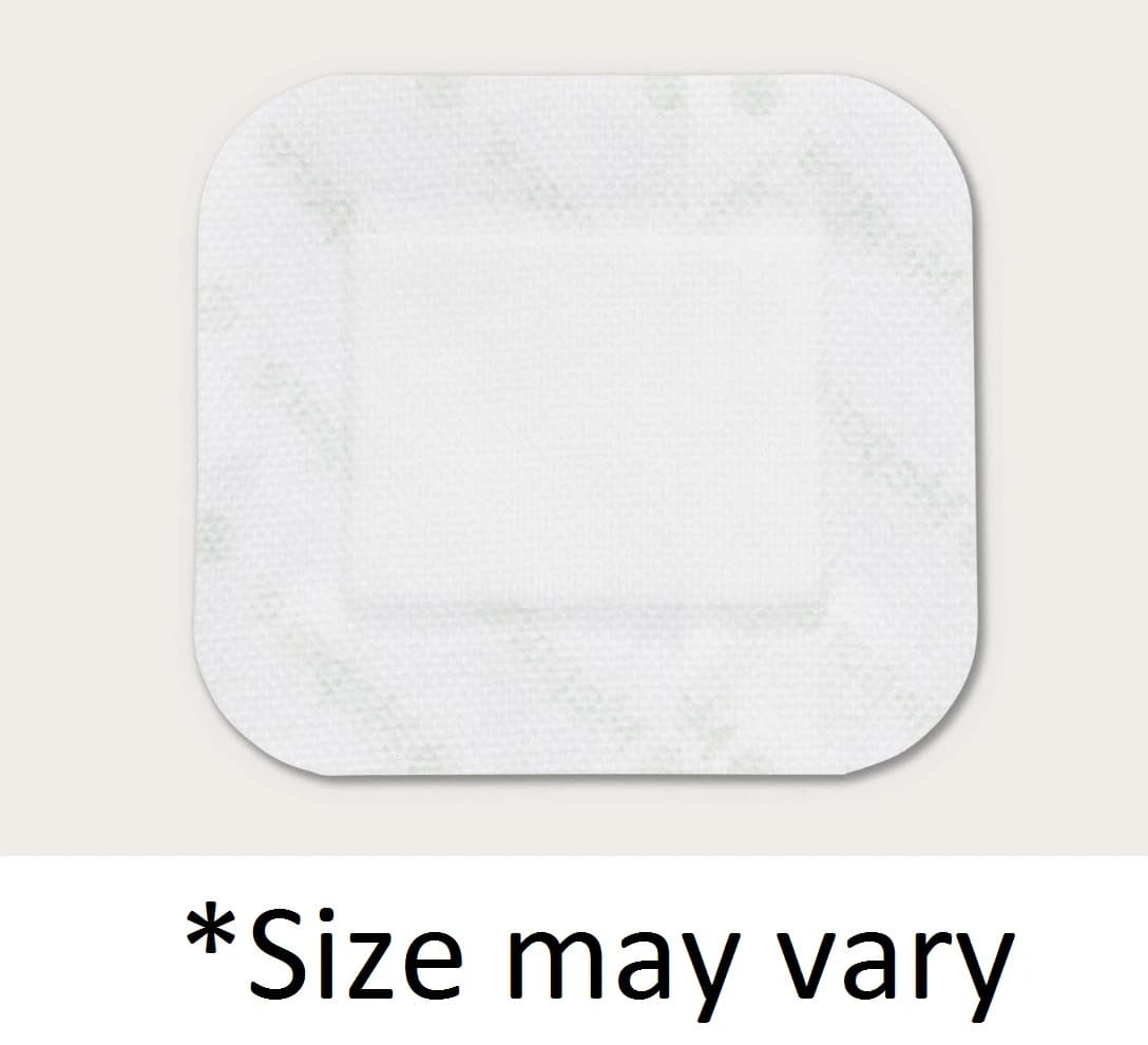 Mepore Viscose/Polymer Blend Island Dressing, 3-3/5" x 6", Sterile, Self-Adhesive, Low Adherent, Latex-Free - Mepore Dressing ADH Ab St - Image 1