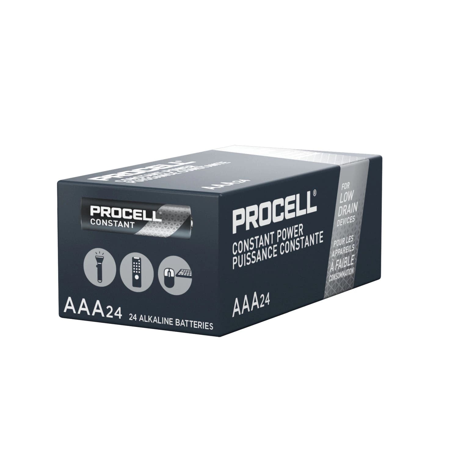 Duracell Procell AAA Alkaline Battery, 24/Pack - Procell Alkaline Battery - Image 1