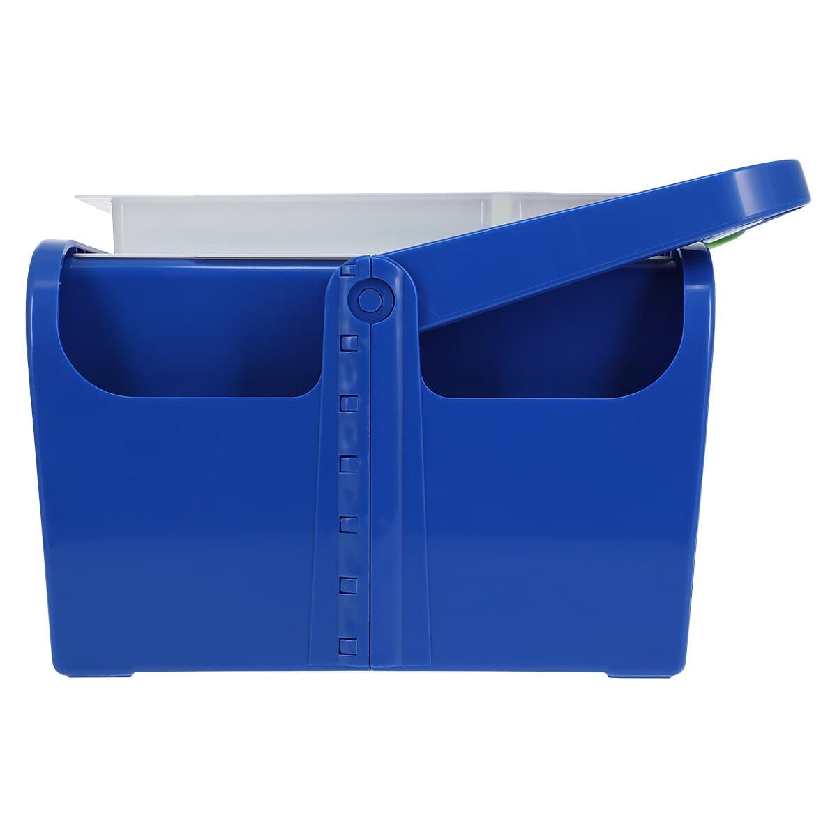 Heathrow Scientific Droplet Blood Collection Tray, Blue/Green, 16.8 x 10.4 x 6.7 in, with 2 Inserts and 36-Place 16mm Test Tube Rack, Reusable thumbnail 5