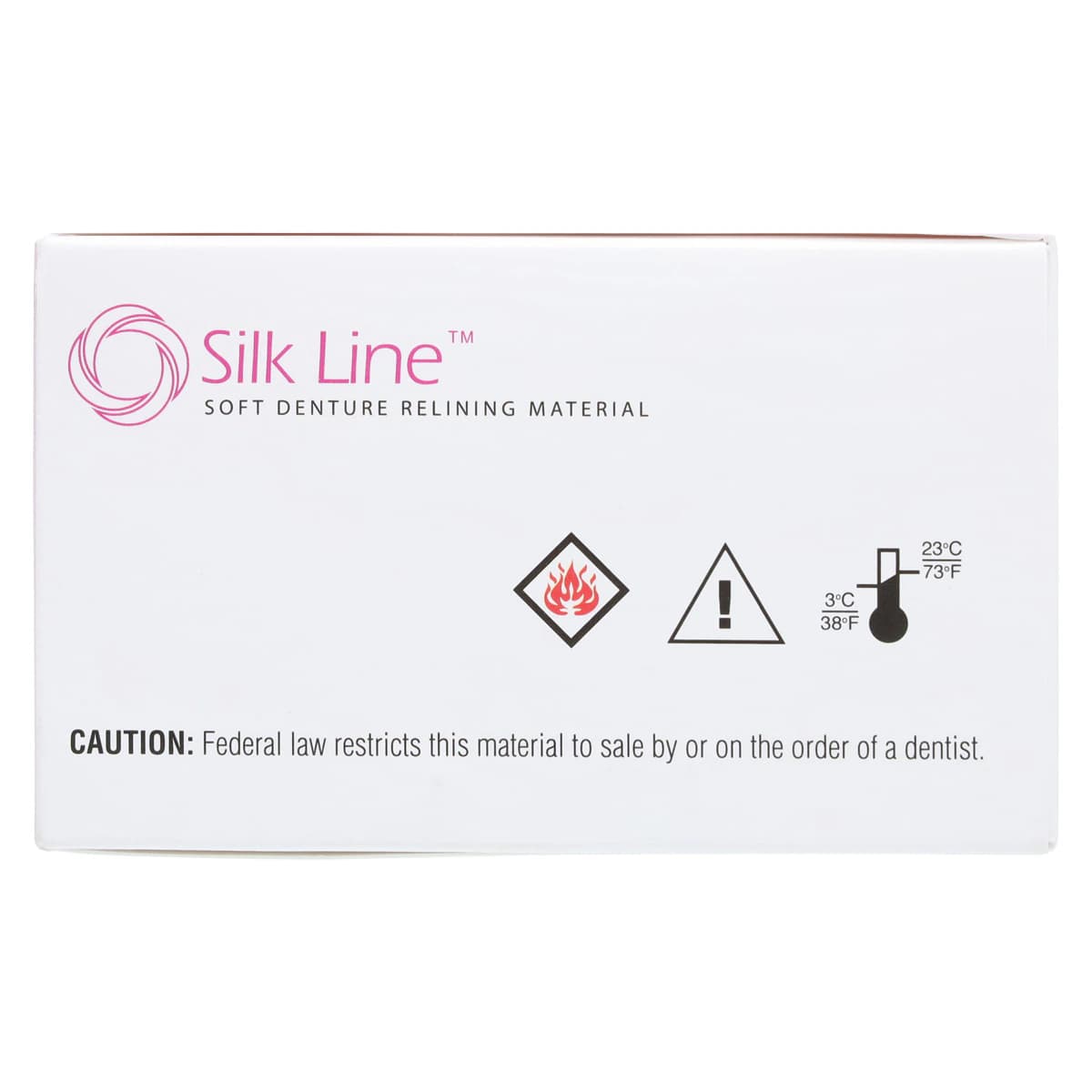 Silk Line Soft Denture Relining Material Kit, 50 mL Auto-Mix Cartridge, 28-100100 thumbnail 7
