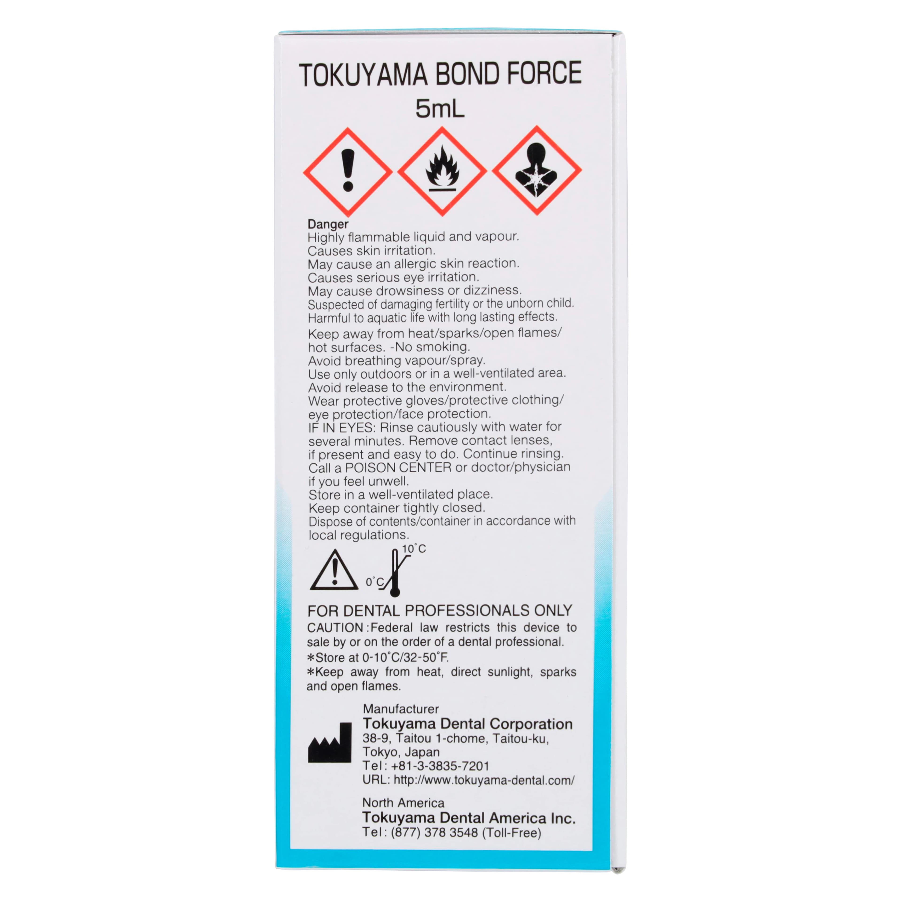 Tokuyama Bond Force Self-Etch Light-Cure Bonding Agent, Bottle Refill, 5 ml, 1/Pk, 14932 thumbnail 3