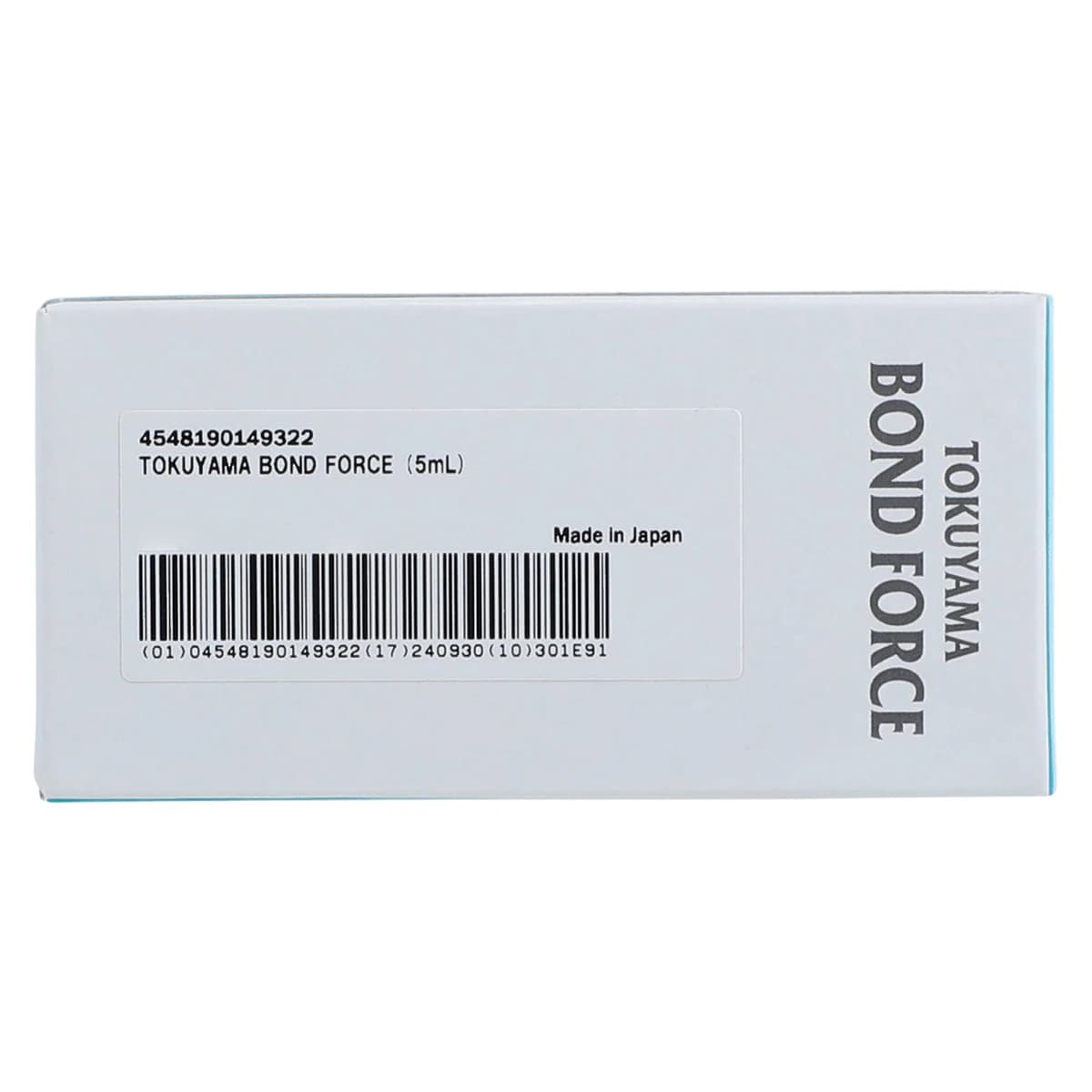 Tokuyama Bond Force Self-Etch Light-Cure Bonding Agent, Bottle Refill, 5 ml, 1/Pk, 14932 thumbnail 2