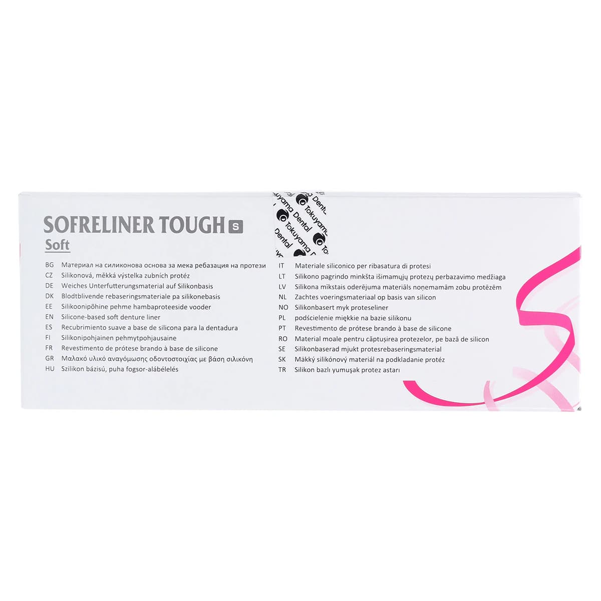 Sofreliner Tough S (Soft) Denture Reline Kit, 52 g Cartridge, 10 mL Primer, 23401 thumbnail 14