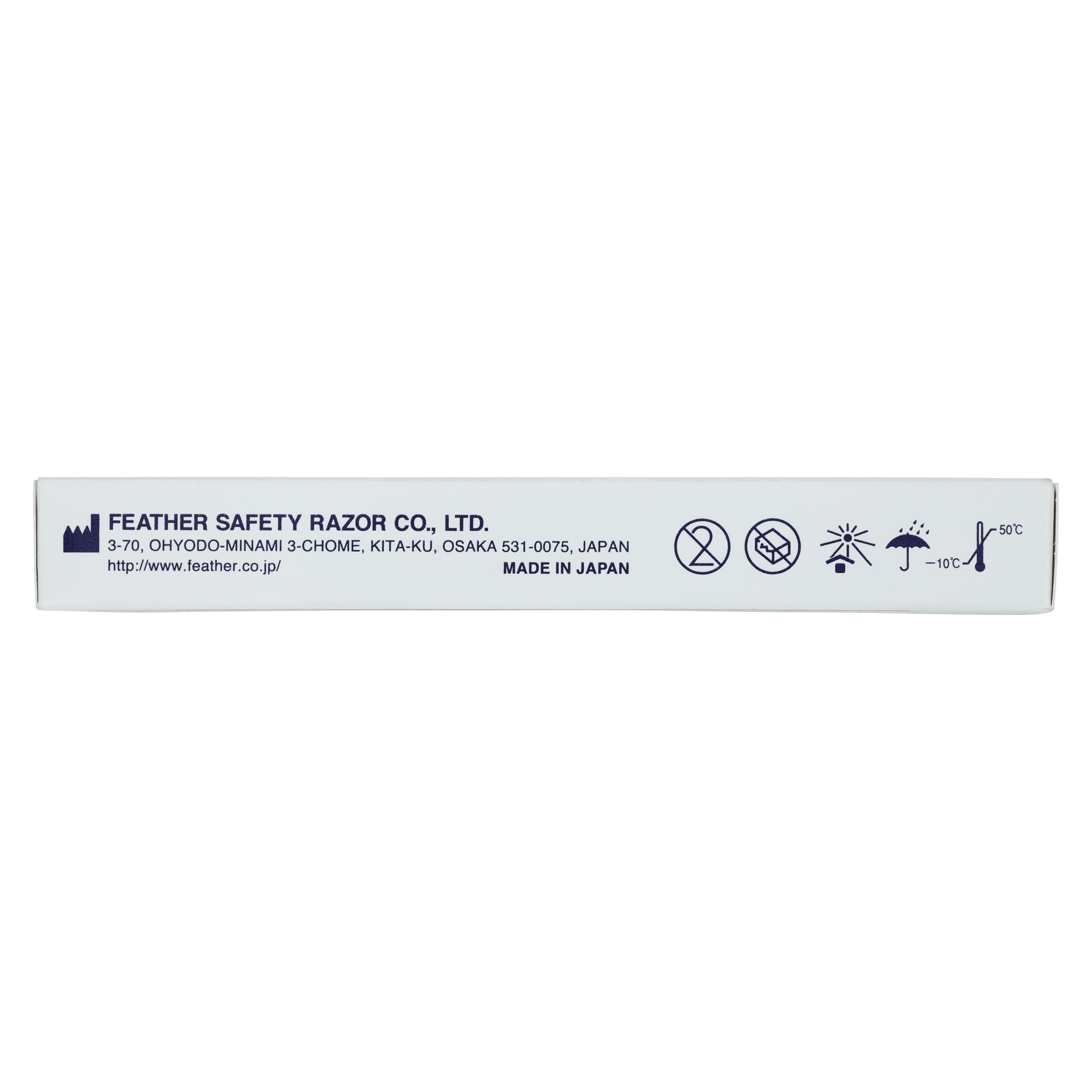 J. Morita Feather Microsurgical Blade #390C, Stainless Steel, Double-Edged, Curved, 10/Box, 27-07971007 thumbnail 4