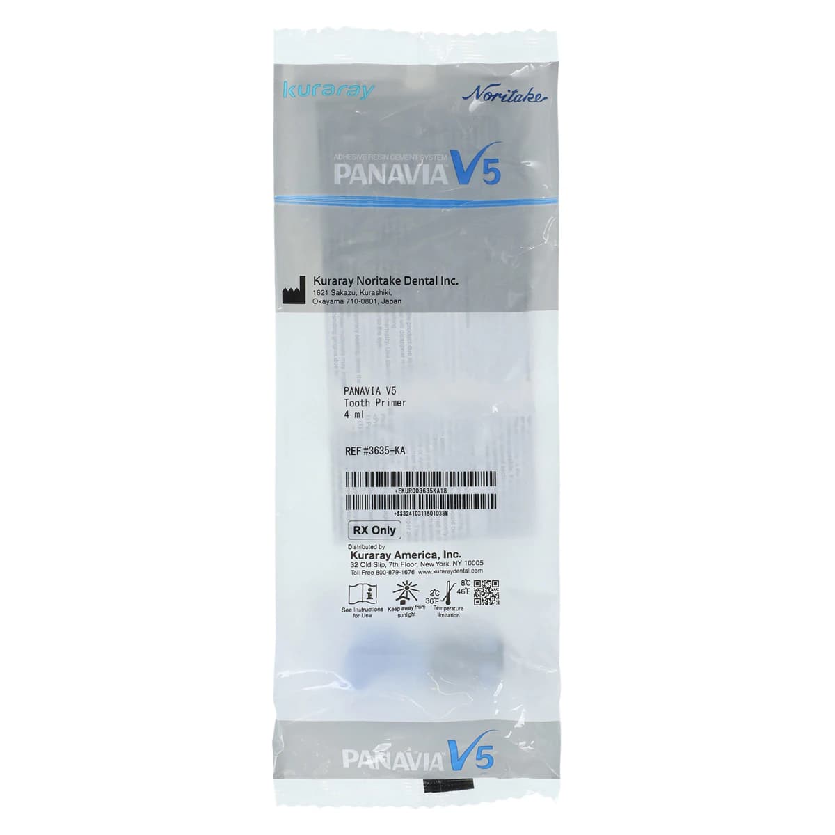 Panavia V5 Tooth Primer, 4 ml Bottle, 1/Pk, 3635KA - Panavia V5 Dual-Cure Cement, Tooth Primer, 4 ml, 1/Pk, 3635KA - Image 1