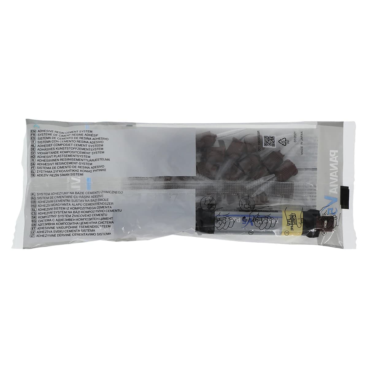 Panavia V5 Paste Universal A2 Syringe 4.6mL with Mixing Tips, 3611KA thumbnail 3