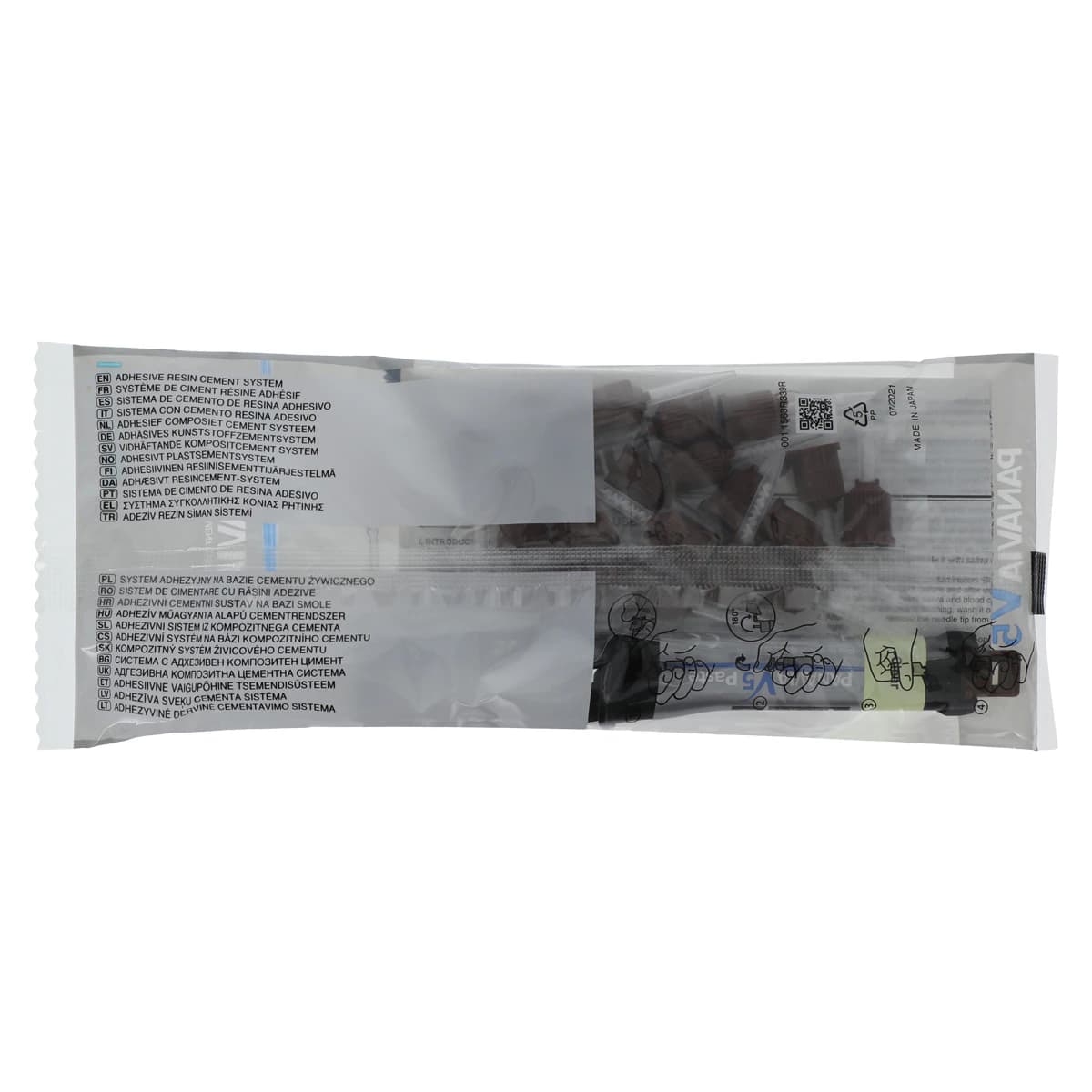 Panavia V5 Universal Resin Cement Paste, Clear, 4.6 mL Syringe with 20 Mixing Tips, 3612KA thumbnail 3