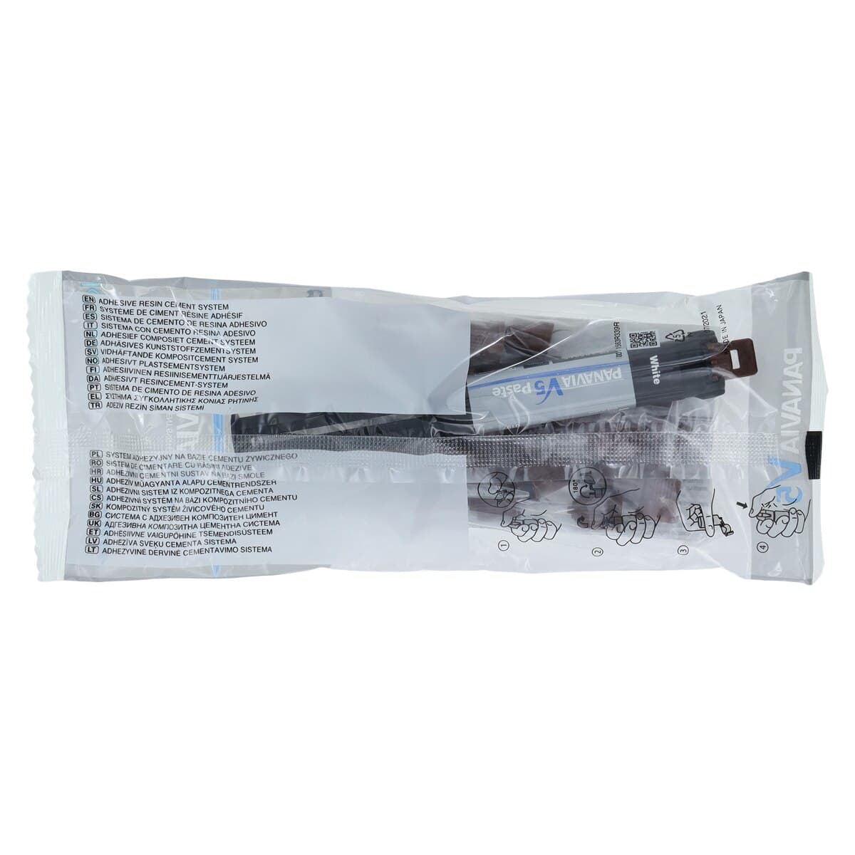 Panavia V5 Universal Resin Cement Paste, White, 4.6 mL Syringe with Mixing Tips, 3614KA thumbnail 2