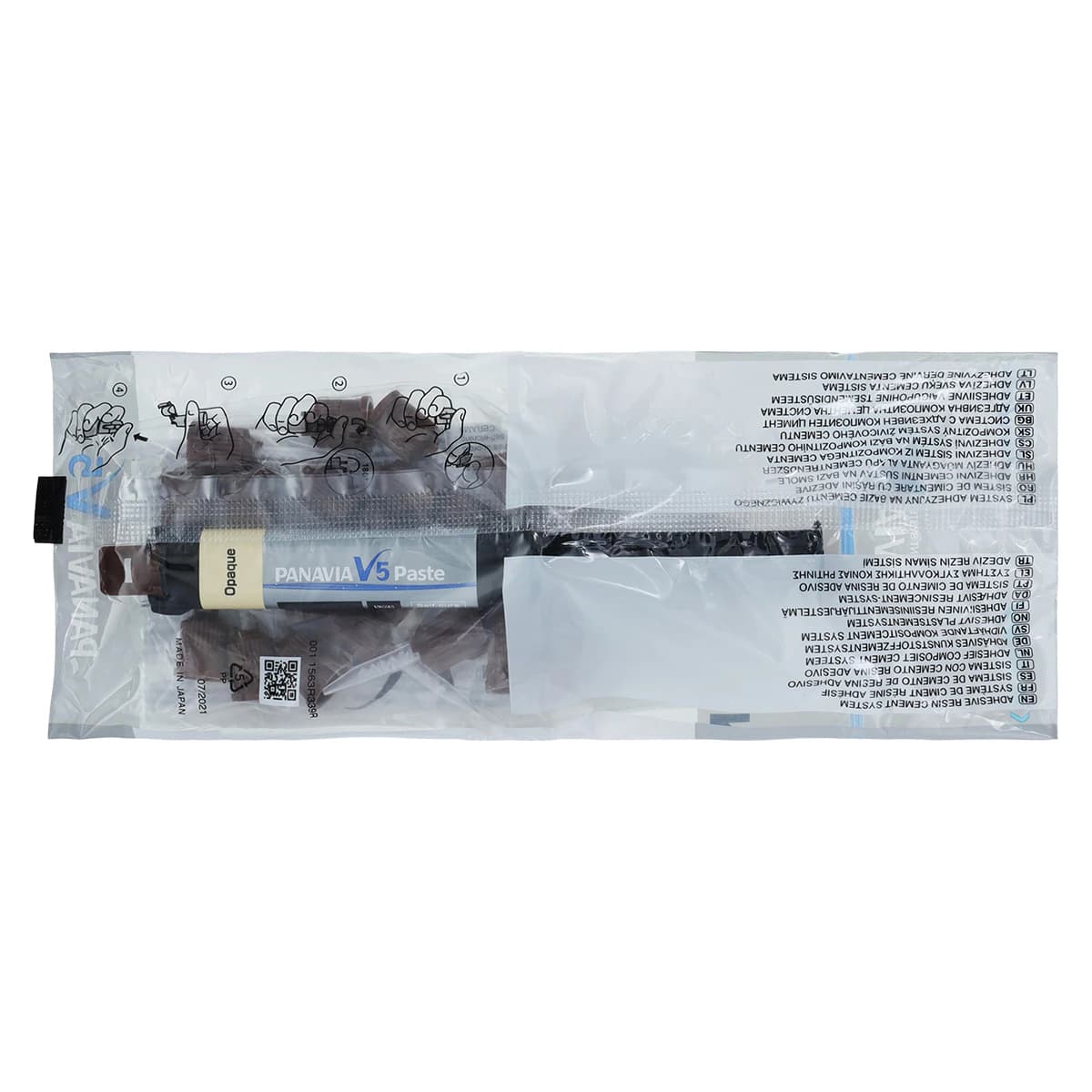 Panavia V5 Universal Resin Cement Paste, Opaque, 4.6 mL Syringe with Mixing Tips, 3615KA thumbnail 2