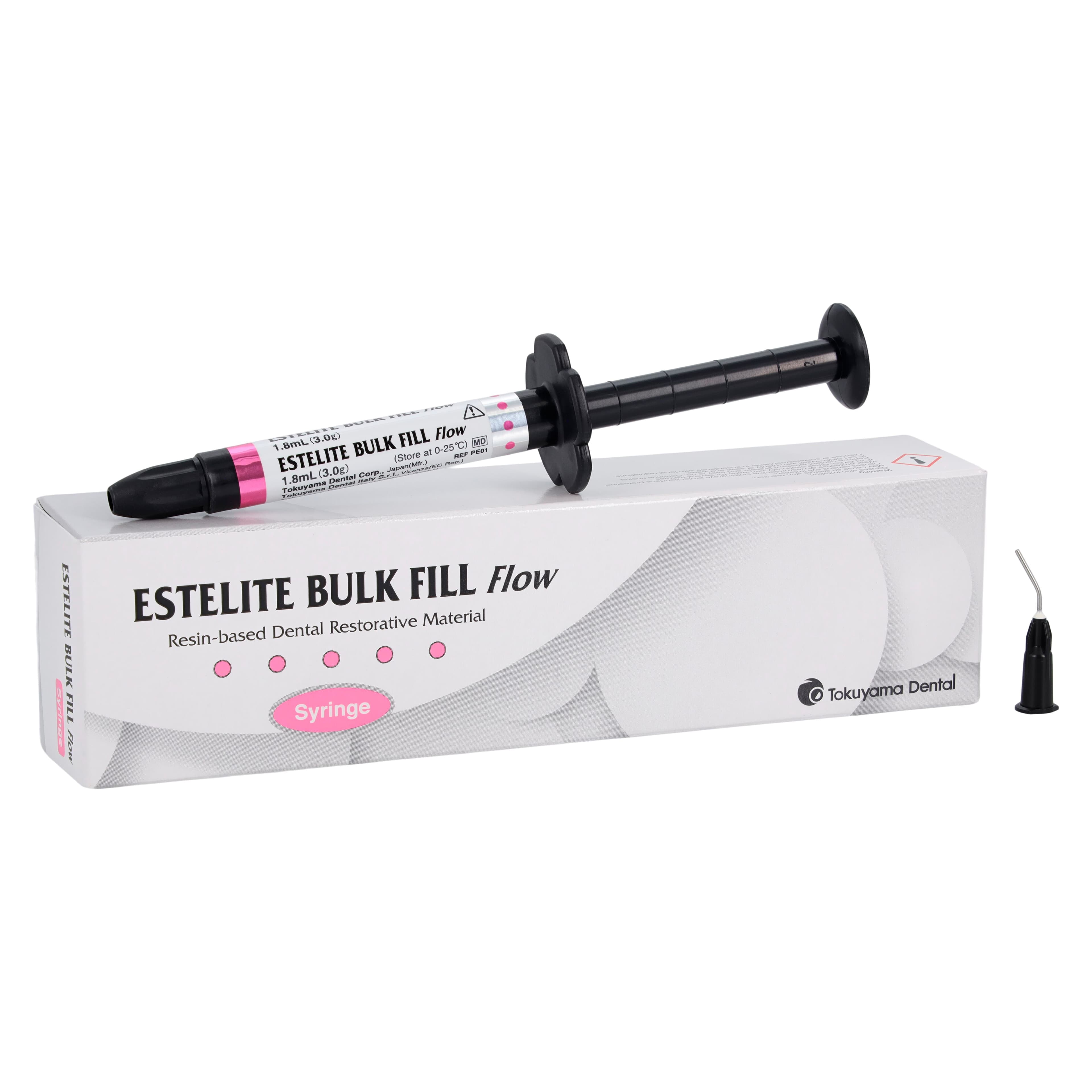 Estelite Bulk Fill Flow Syringe, Universal Shade, 3.0 g, with 10 Dispensing Tips, Ref 12715 thumbnail 2