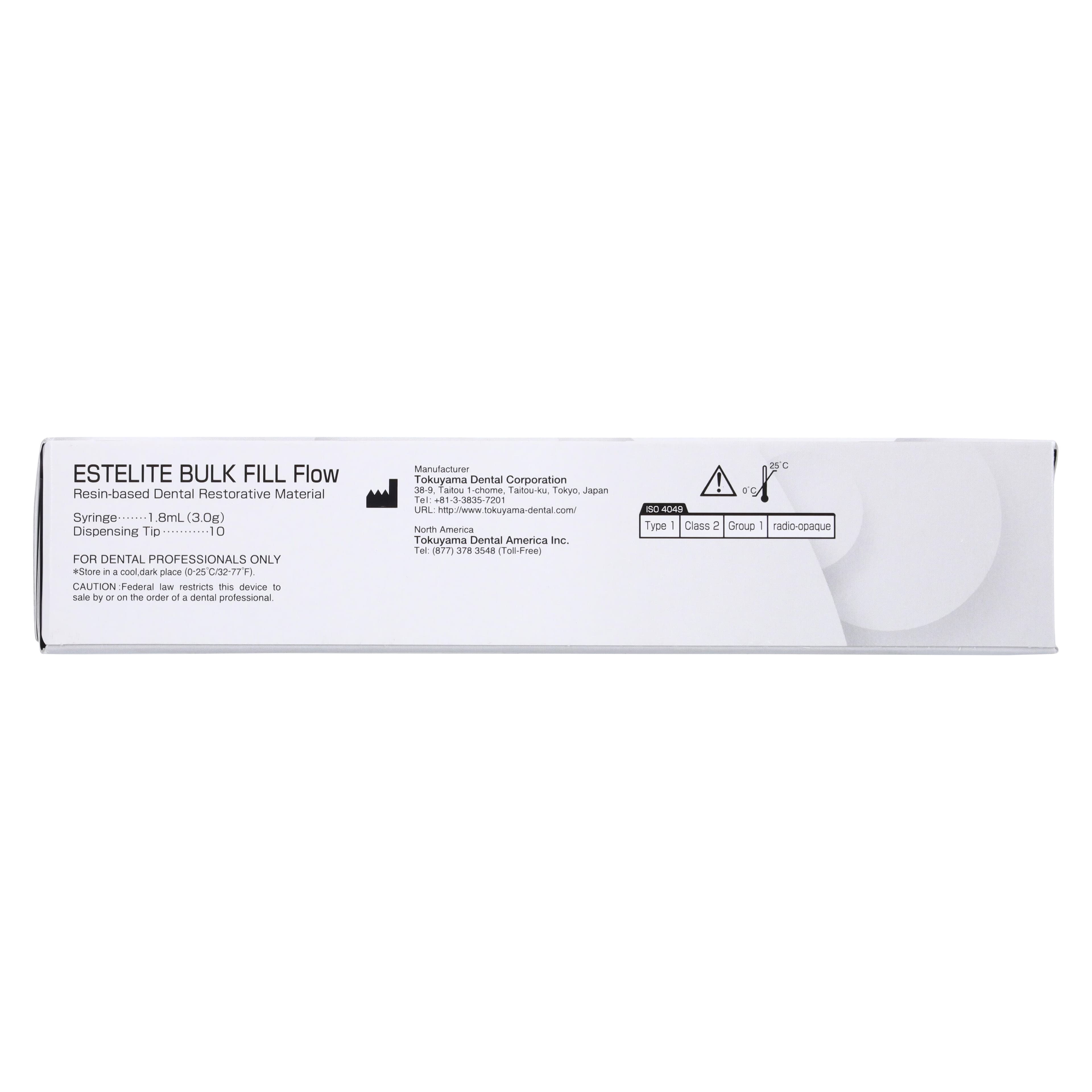 Estelite Bulk Fill Flow Supra-Nano Filled Resin Composite, Light-Cure, Syringe Refill, 3 g, Shade B1, 1/Pk, 12716 thumbnail 5