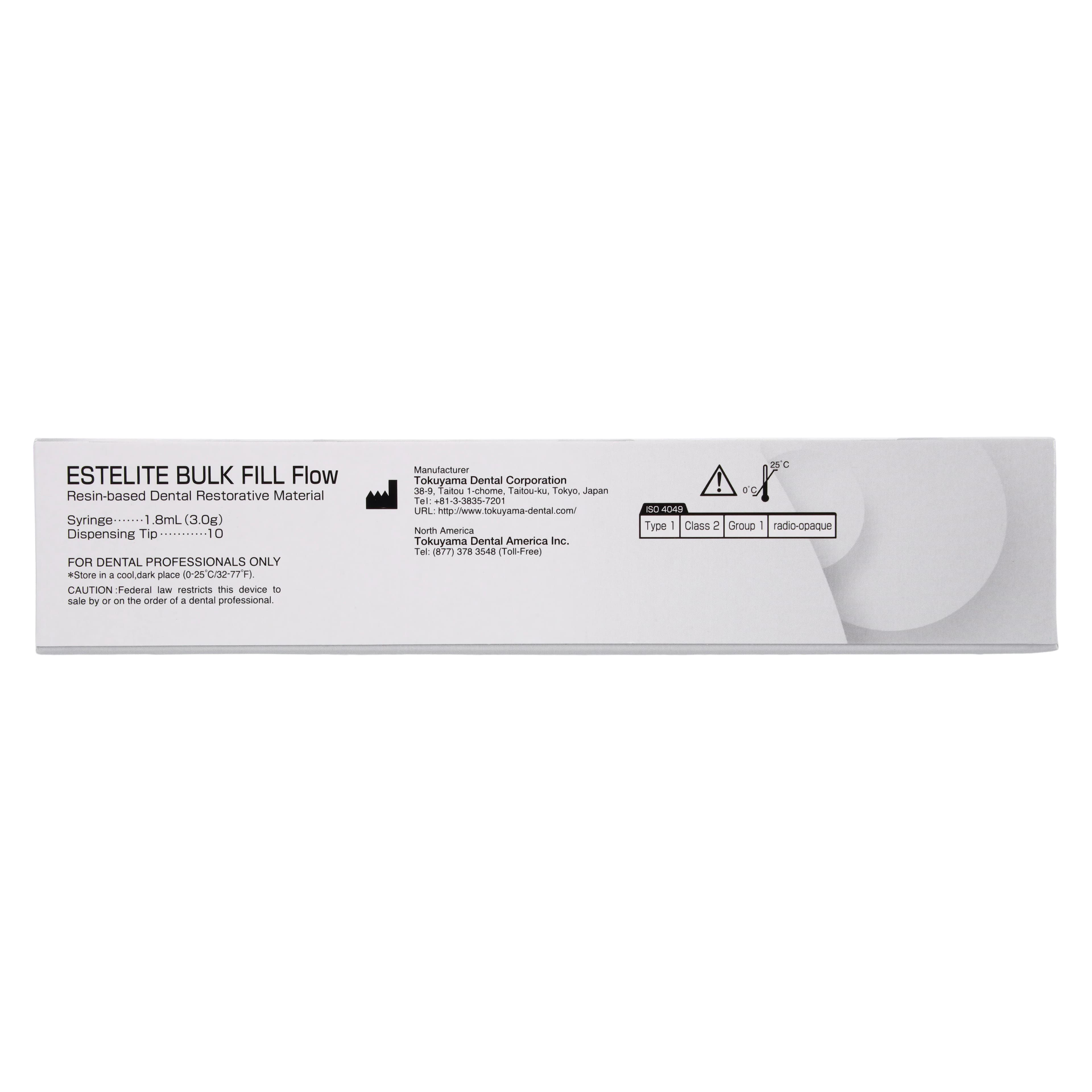 Estelite Bulk Fill Flow Supra-Nano Filled Resin Composite, Light-Cure, Syringe Refill, 3 g, Shade A1, 1/Pk, 12717 thumbnail 4