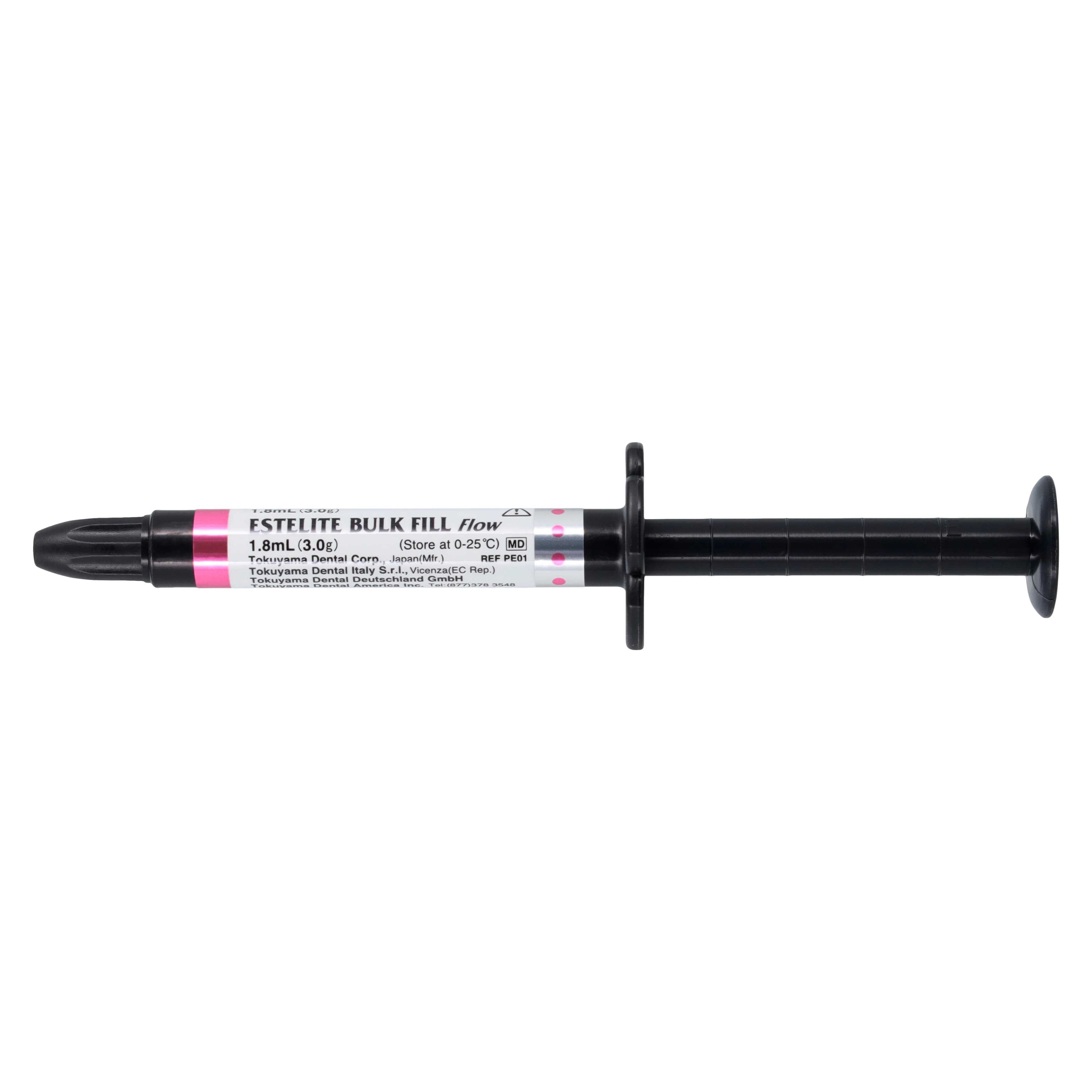 Estelite Bulk Fill Flow Supra-Nano Filled Resin Composite, Light-Cure, Syringe Refill, 3 g, A2, 1/Pk, 12718 thumbnail 2