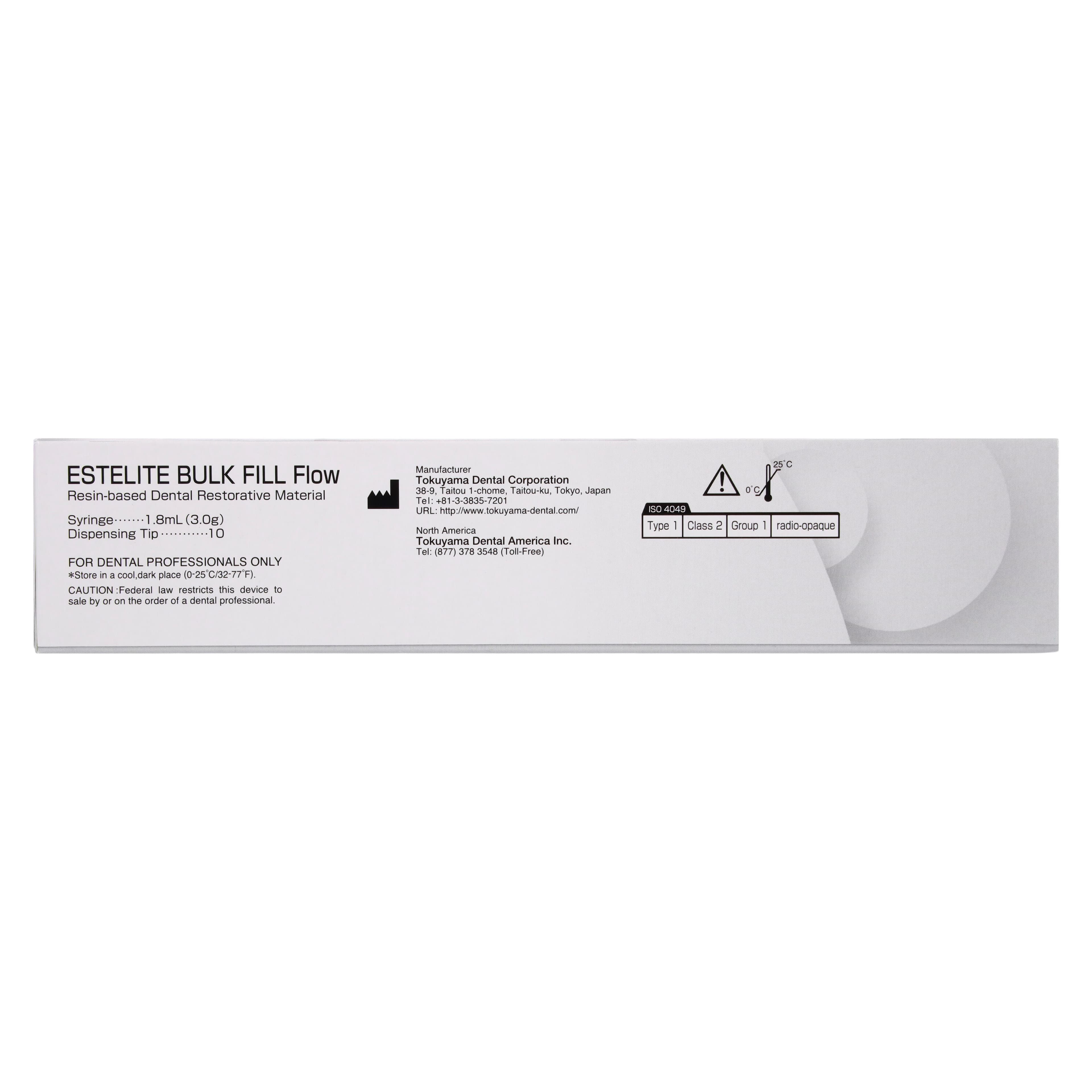 Estelite Bulk Fill Flow Syringe Refill, A3, 3.0g, 10 Dispensing Tips & Shade Card, 12719 thumbnail 4