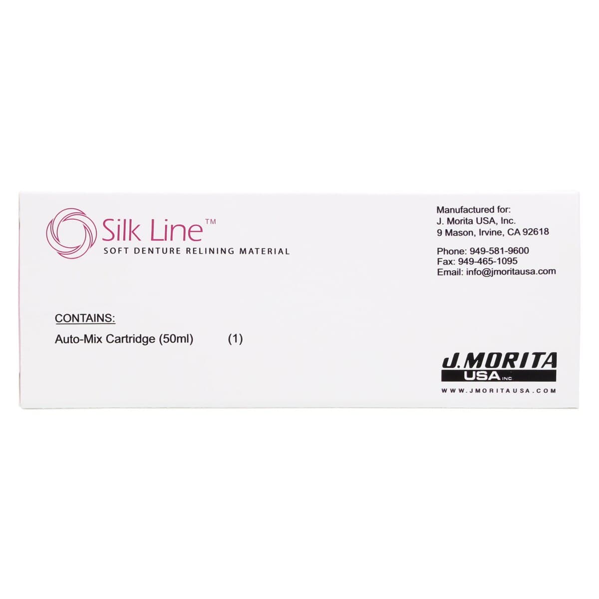 Silk Line Soft Denture Reline Material Refill Cartridge, 50 mL, 28-100200 thumbnail 8