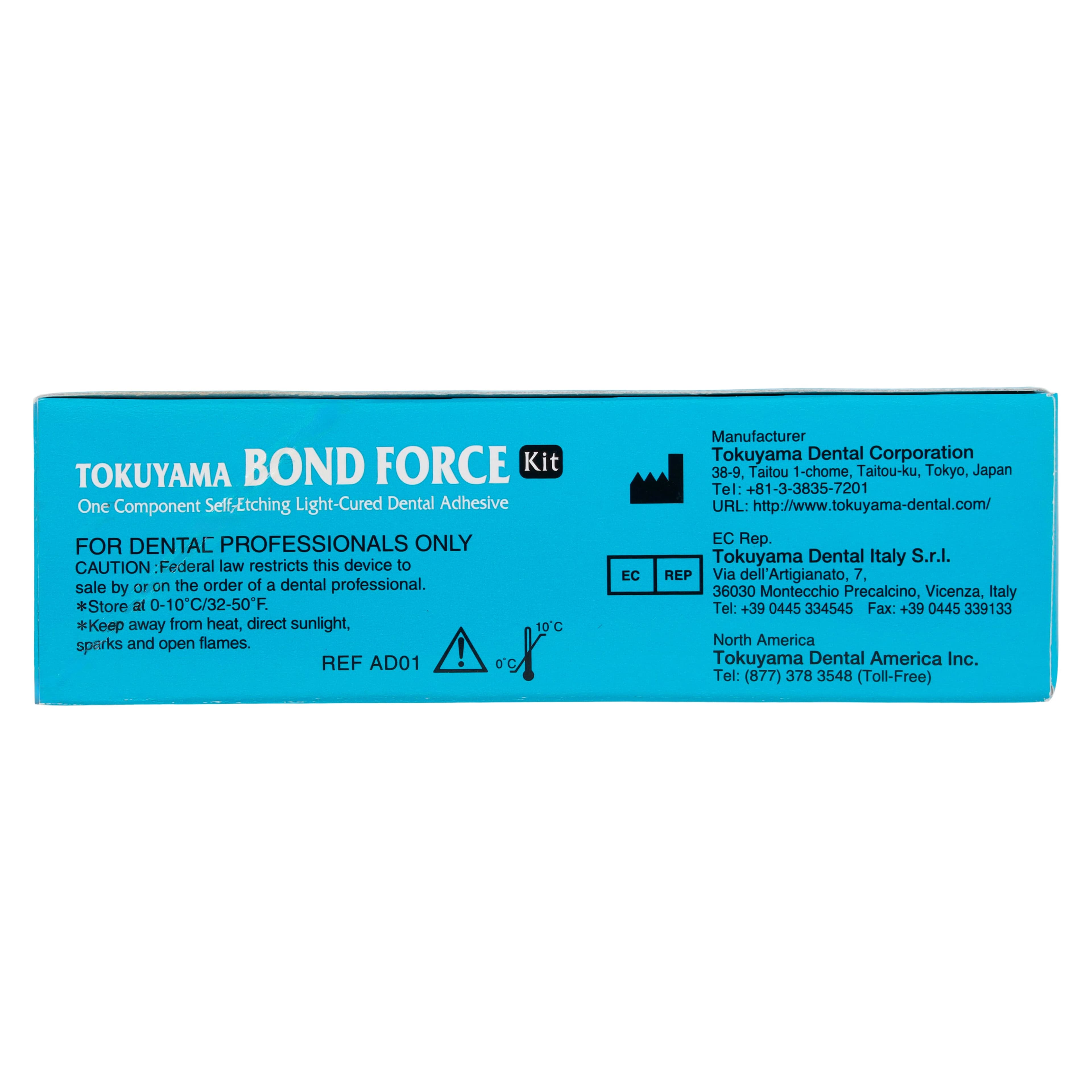 Tokuyama Bond Force Kit, 7th Generation Single Component Self-Etching Bonding Agent, 5mL Bottle with 50 Applicators and Mixing Well thumbnail 7