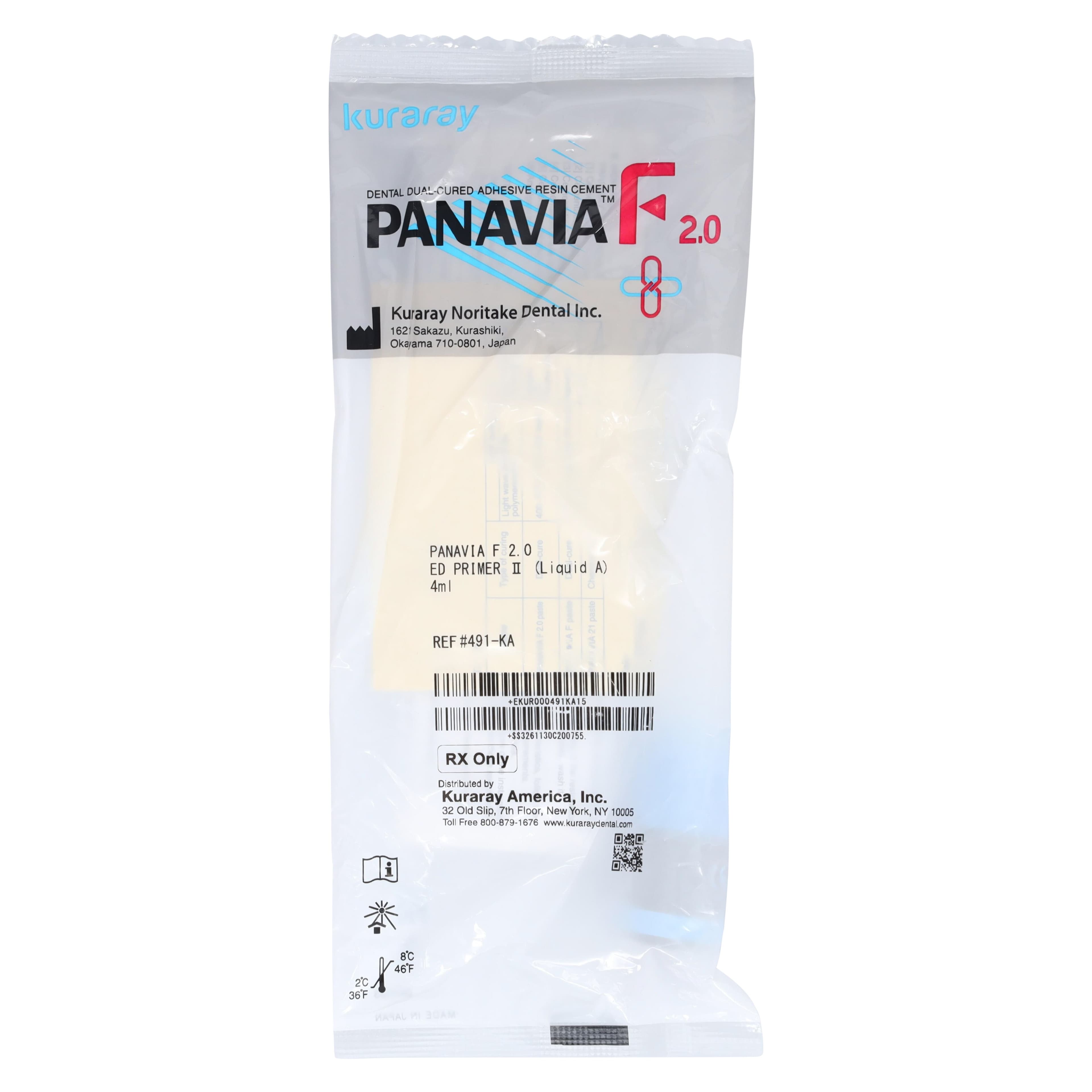 Panavia F 2.0 ED Primer II Liquid A, 4 ml Bottle Refill, 491KA thumbnail 4