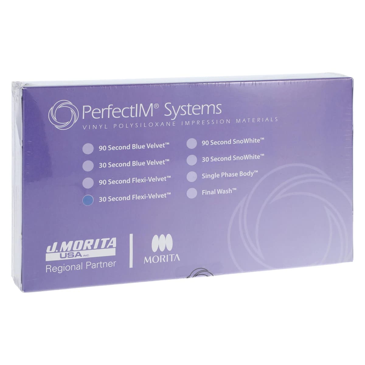 Perfectim Flexi Velvet Impression Material, Vinylpolysiloxane, 30 Second Set, 50 mL Refill, Each - Perfectim Flexi Velvet - Image 1