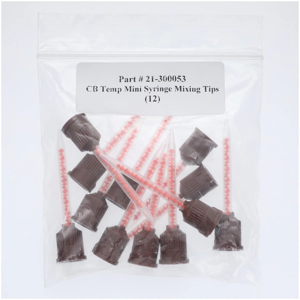 CB Temp Mixing Tips, 4:1 Ratio, Brown/Orange, 10 mL, 12/Box thumbnail 2