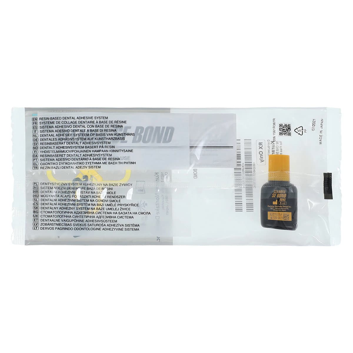 Clearfil SE Bond Bonding Agent, Self-Etch, Light-Cure, Liquid Refill, 5 ml, 1/Pk, 1981KA - CLEARFIL SE BOND: REFILL BOND ONLY - Image 1