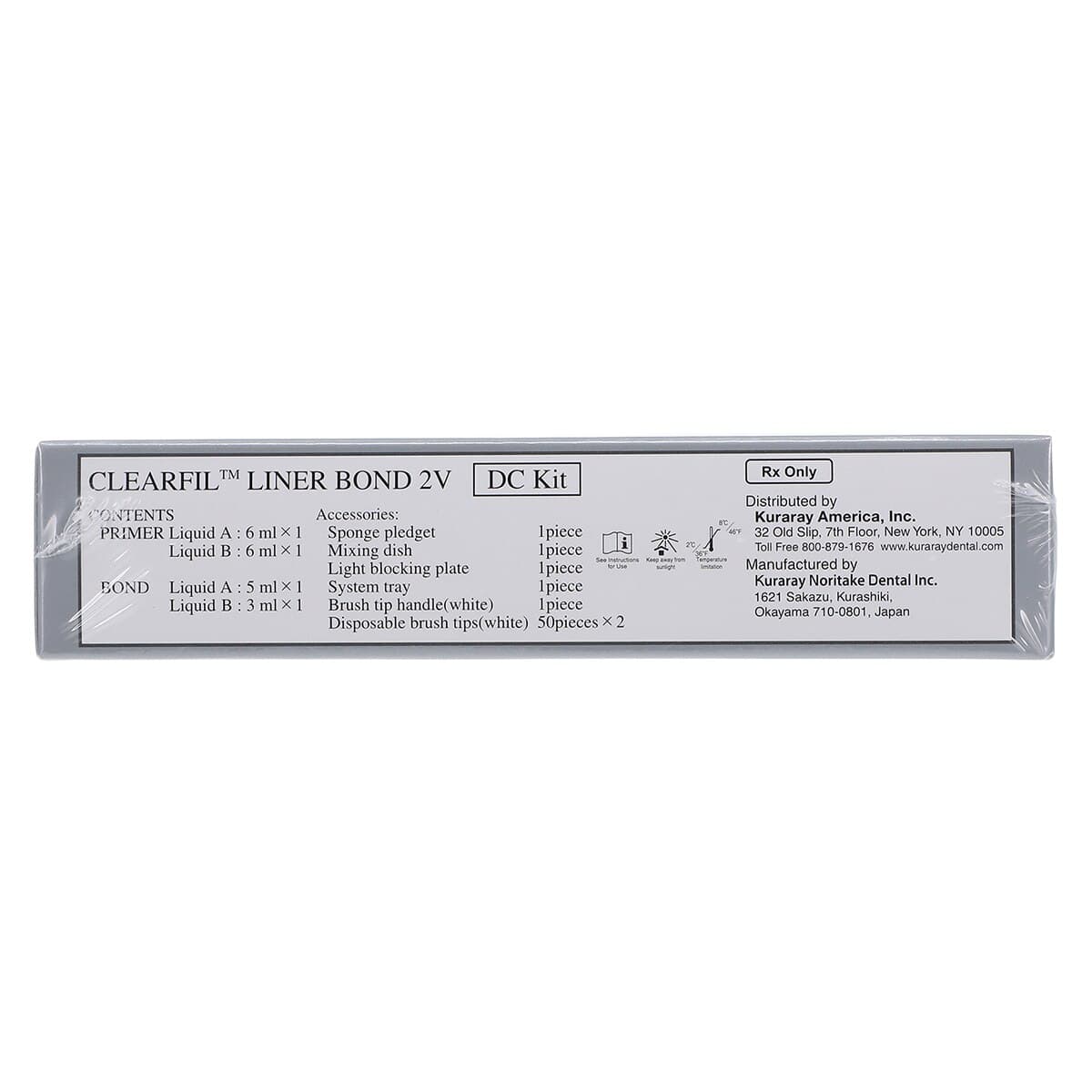 Clearfil Liner Bond 2V Dual-Cure Self-Etch Dental Adhesive Kit, 1921KA thumbnail 2