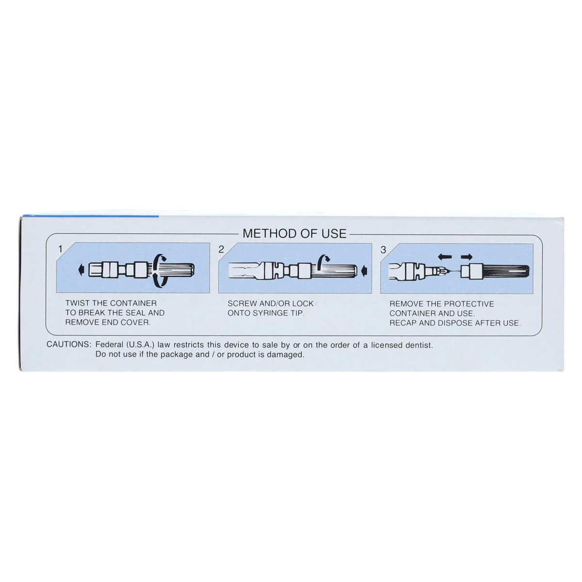 J. Morita Disposable Dental Needle, Plastic Hub, 30 Gauge Long (25mm), Blue, 100/Box, 20-30GL thumbnail 7