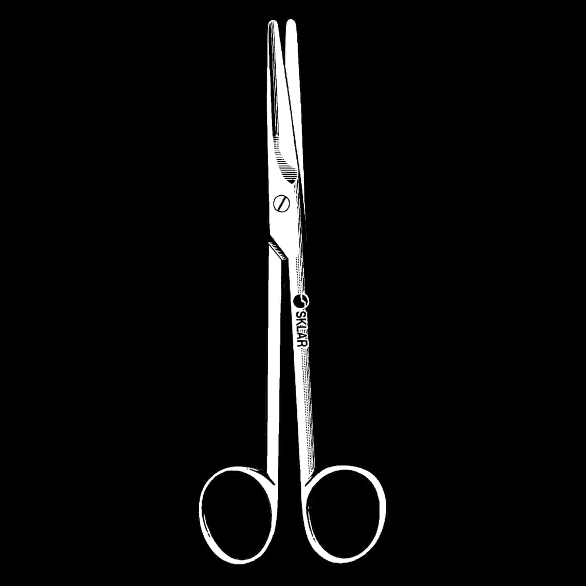 Sklar Mayo Dissecting Scissors, Straight, 9", Stainless Steel, Non-Sterile, Reusable, Each - Mayo Disect Scissor Sterile - Image 1
