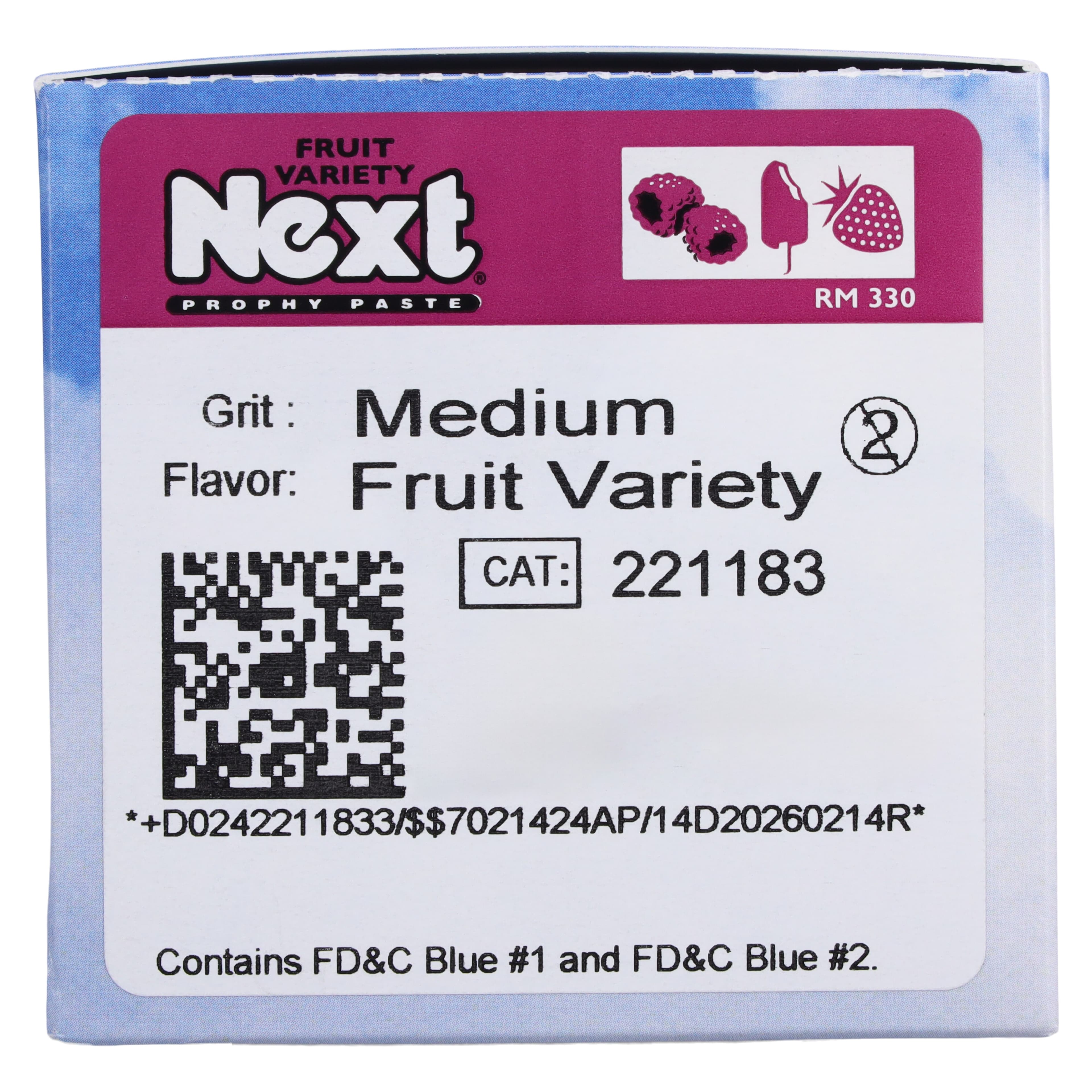 NEXT Prophy Paste Medium Grit, Fruit Variety, Gluten Free Unit Dose Cups, 200/Box thumbnail 7
