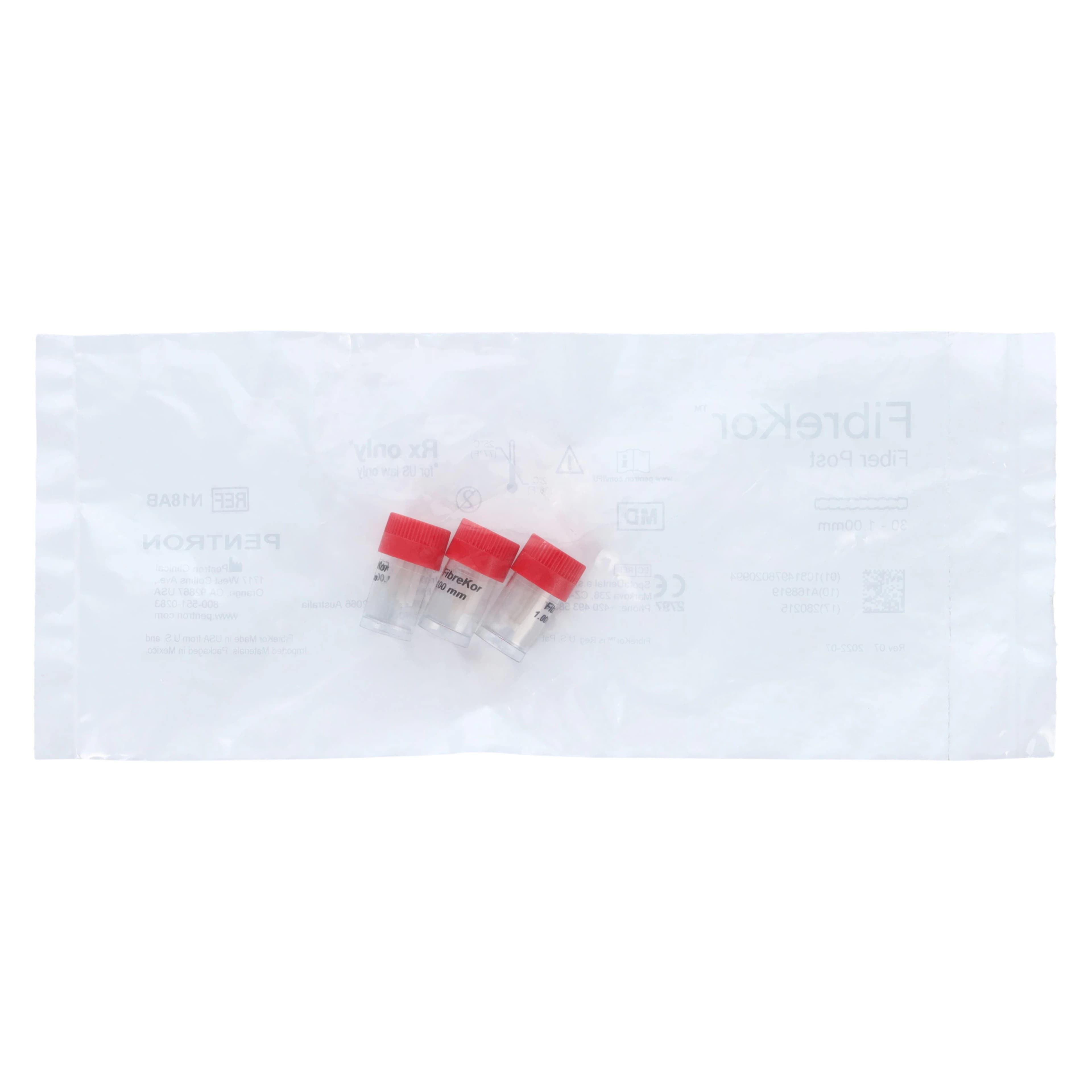 FibreKor Fiber Post Refill, 1.00 mm, Red, 30/Pack, N18AB thumbnail 2