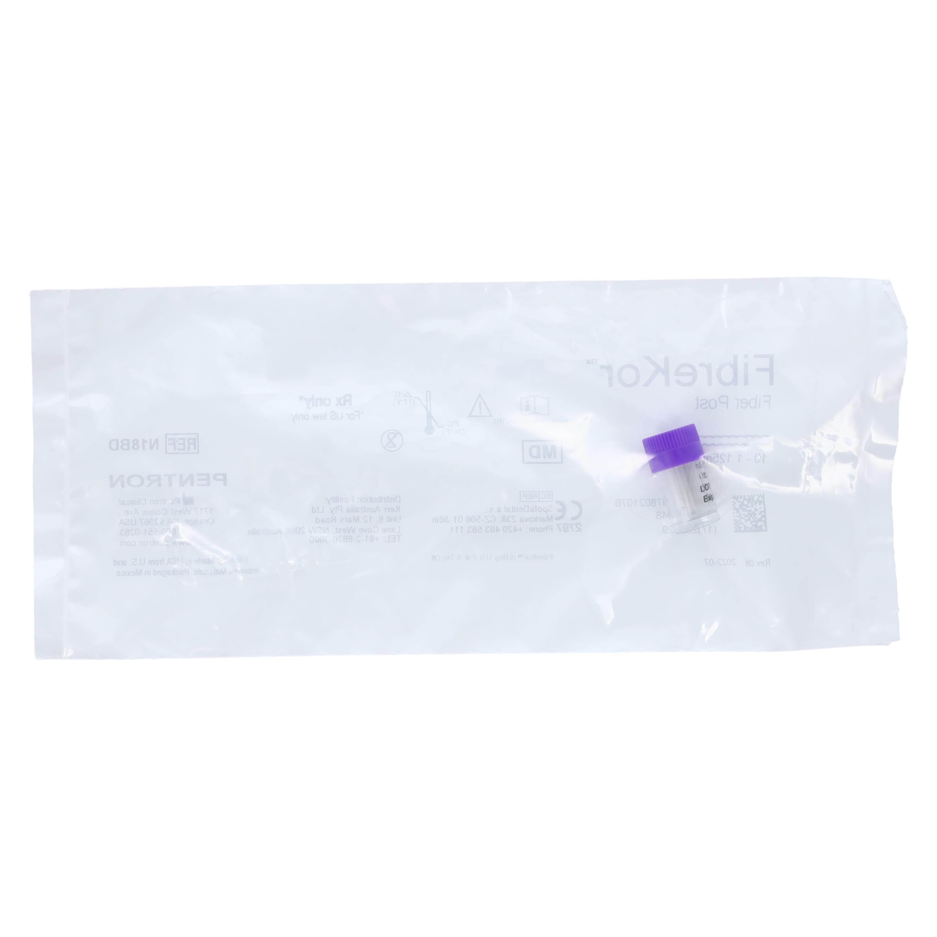 FibreKor Fiber Post Refill, 1.125mm, Purple, 10/Pack, N18BD thumbnail 2