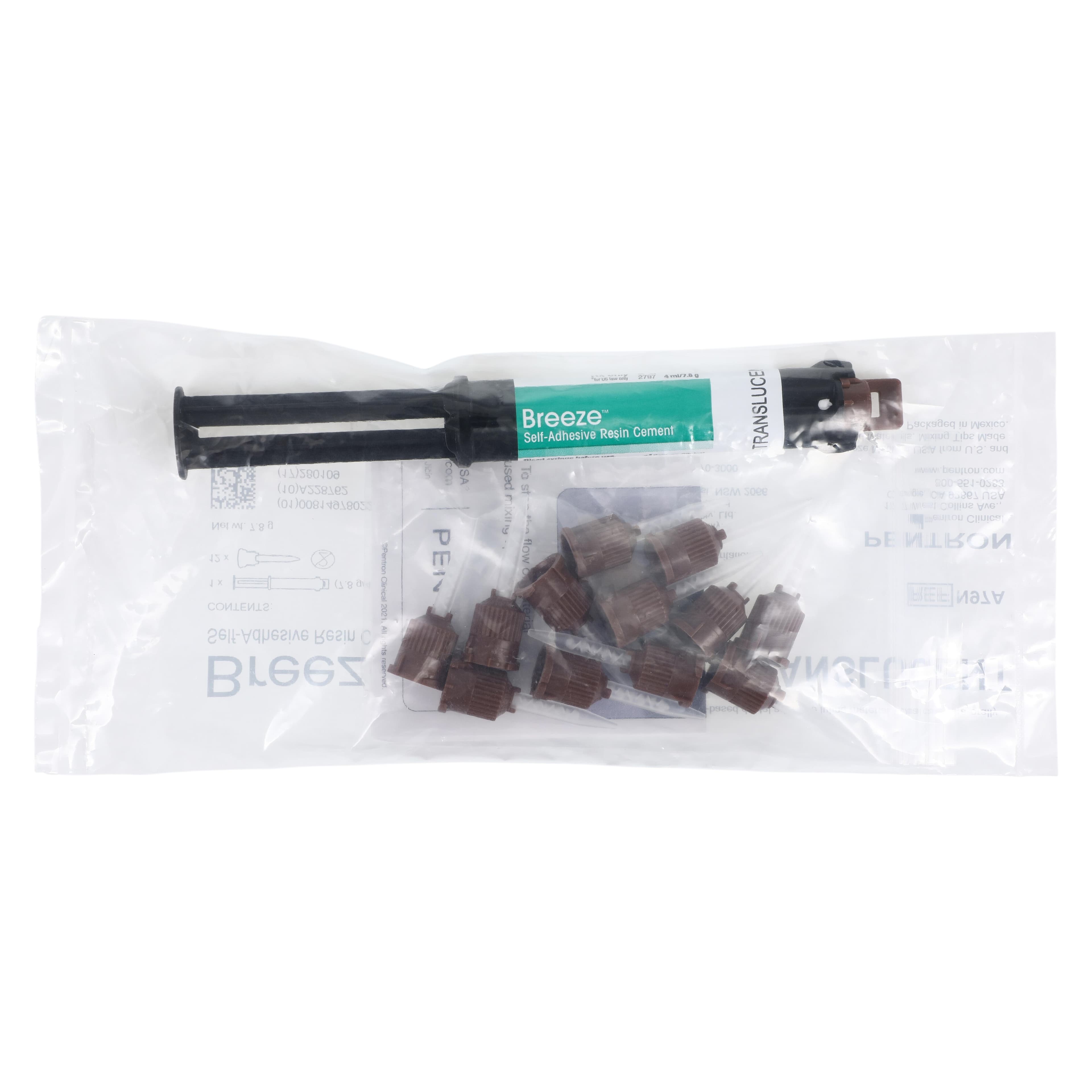 Kerr Breeze Self-Adhesive Resin Cement Syringe Refill, Translucent, 4 ml (7.8 g), N97A thumbnail 3