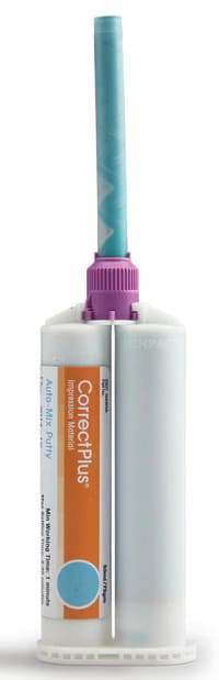 Correct Plus Berry Auto Mix Putty Hydrophilic VPS Impression Material, Regular Set, 32 x 50 ml Cartridges, Q34HAC - Correct Plus Berry Auto Mix Putty 50ml (32) - Image 1