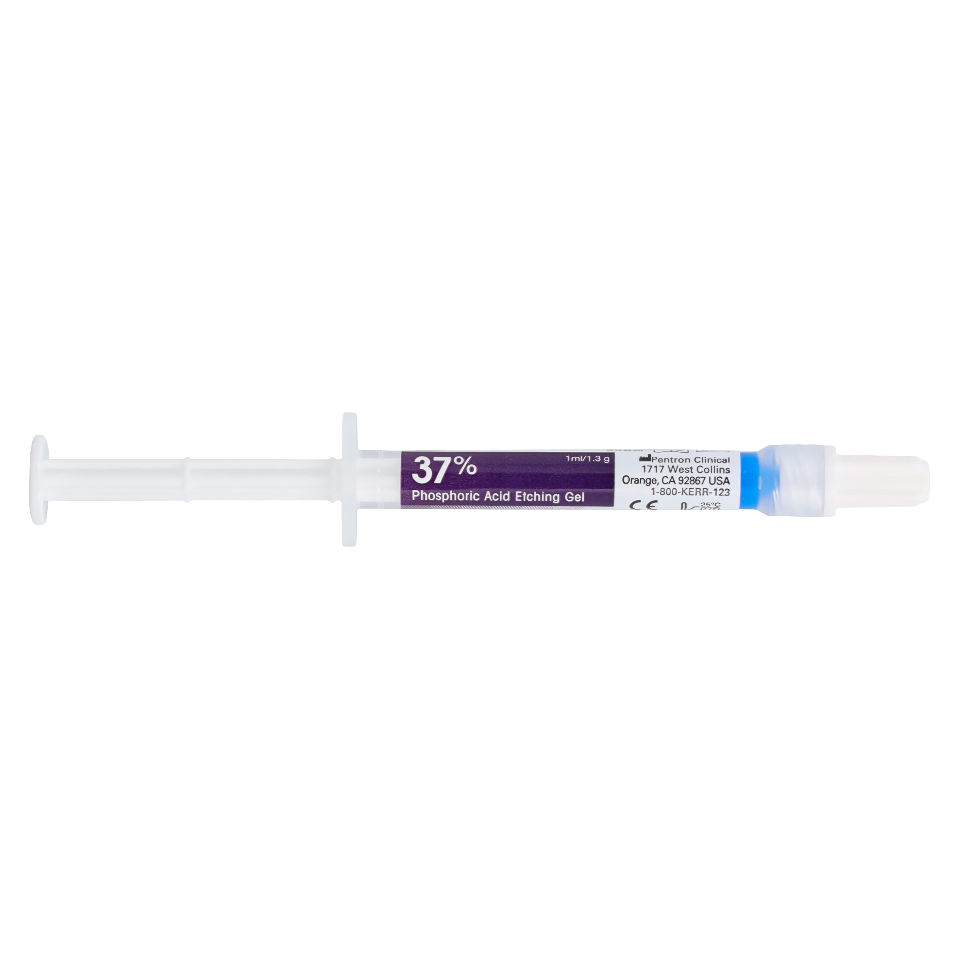 Pentron 37% Phosphoric Acid Etching Gel Syringe, 1 ml, 2/Pk, T06 thumbnail 2
