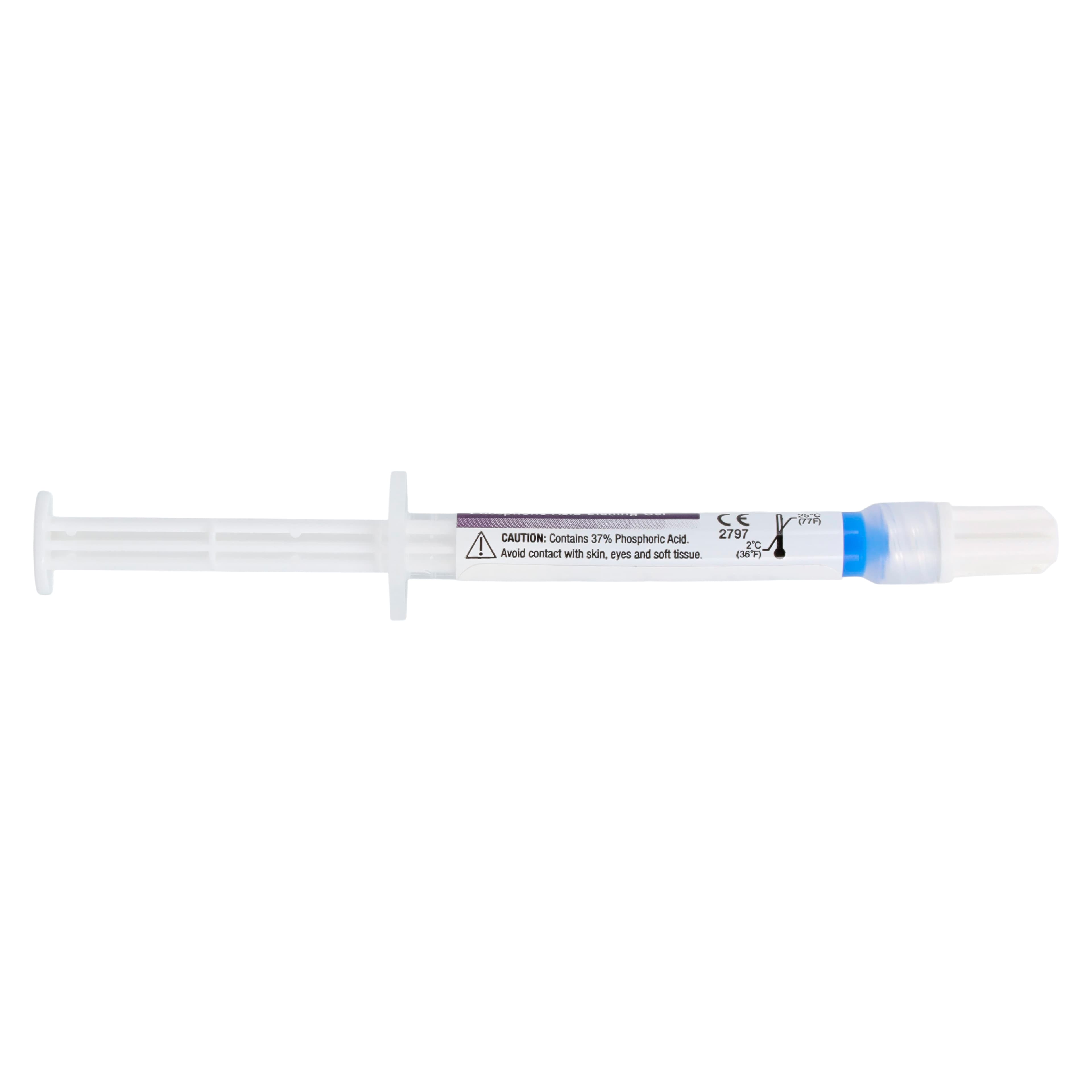 Pentron 37% Phosphoric Acid Etching Gel Syringe, 1 ml, 2/Pk, T06 thumbnail 3