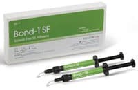 Bond-1 SF Solvent-Free Self-Etch Adhesive Syringe Kit, 2 x 1 ml Syringes with Flocked Needle Tips, N03N - Bond-1 SF Syringe Pack of 2 - Image 1