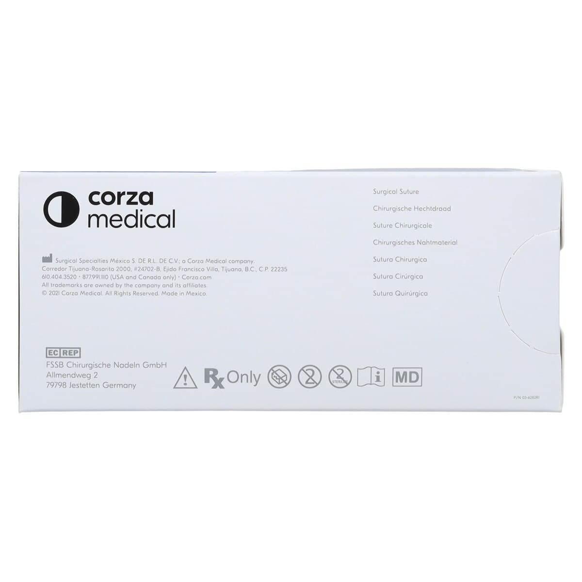 Suture Nylon Monofilament 5-0, 18" (45cm), FS-2 Precision Reverse Cutting 3/8 Circle Needle 19mm, Uncoated Black, 12/Box (DS18/C-6) thumbnail 4