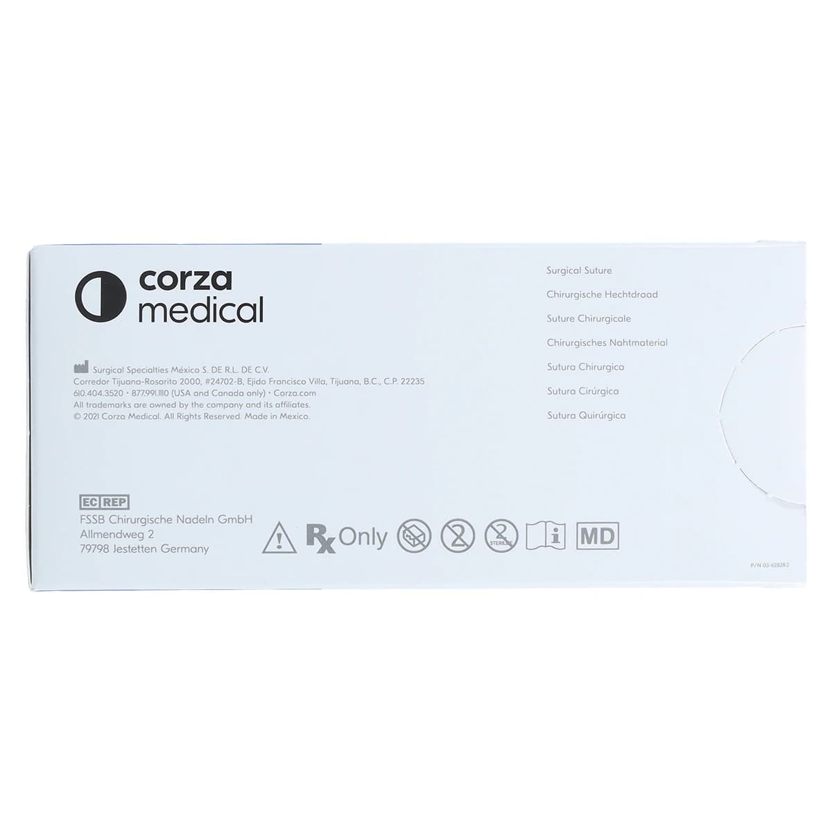 Sharpoint Plus Suture Nylon Monofilament 3-0, 18" (45cm), FS-1 Reverse Cutting 3/8 Circle Needle 24mm, Uncoated Black, 12/Box thumbnail 4