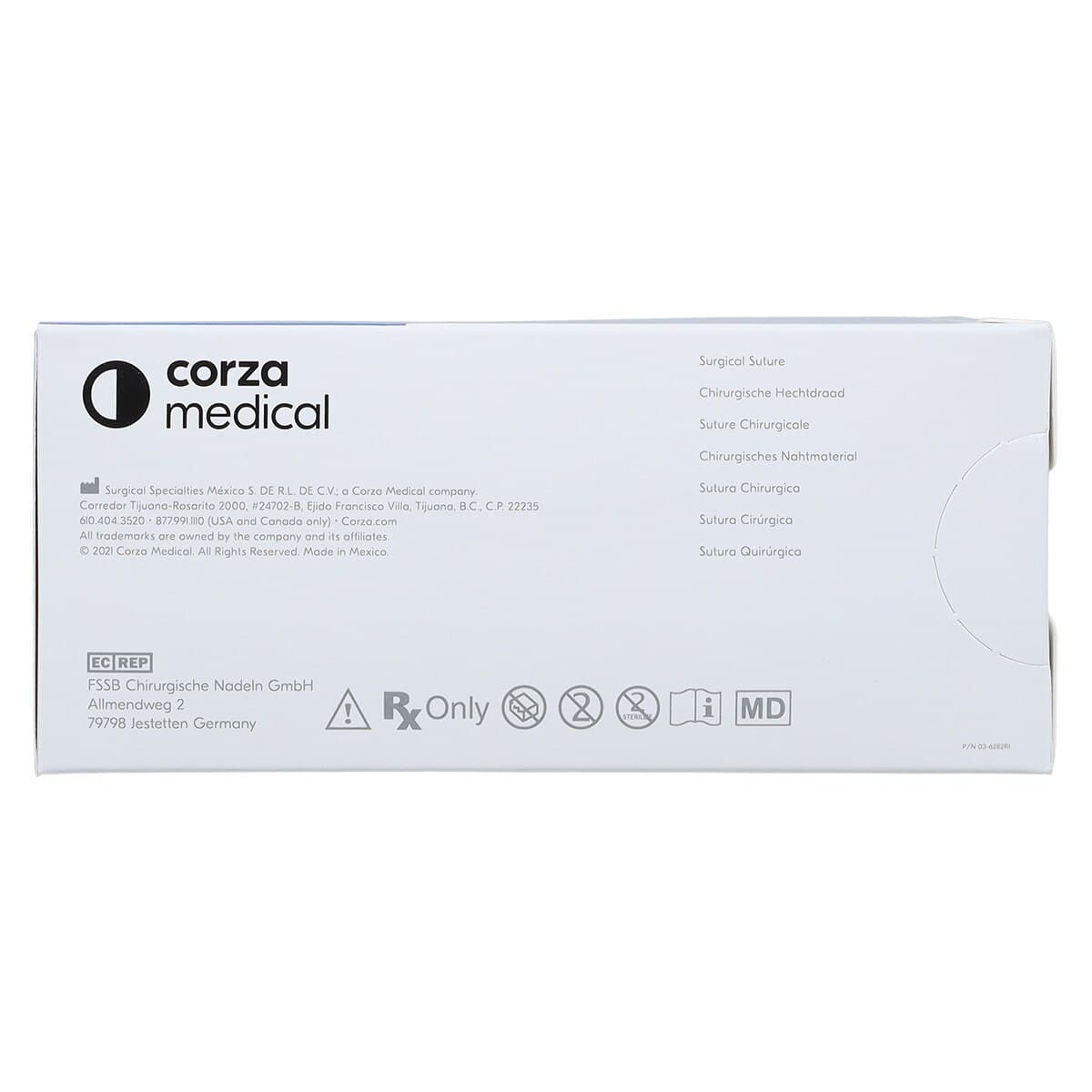 Sharpoint Plus Suture Nylon Monofilament 5-0, 18" (45cm), Non-Absorbable, Precision Reverse Cutting 3/8 Circle Needle 13mm, Uncoated Black, 12/Box, DSM13/C-3 thumbnail 4
