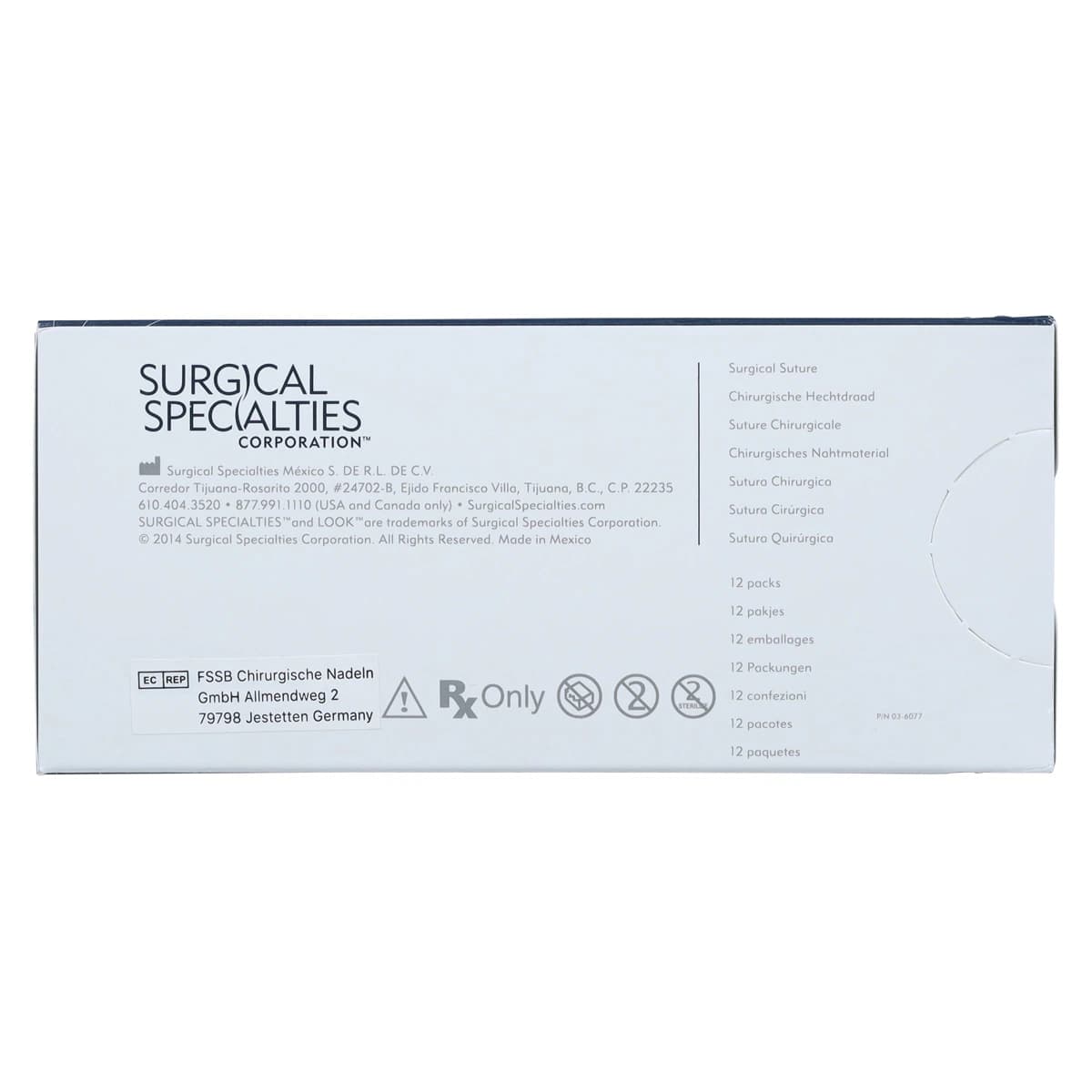 Sharpoint Plus Suture Nylon Monofilament 4-0, 18" (45cm), P-3 Precision Reverse Cutting, 3/8 Circle Needle, 13mm, Black, Uncoated, 12/Bx, DSM13/C-3 thumbnail 4
